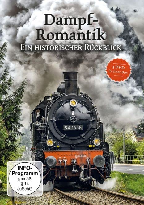 Dampf-Romantik. Ein historischer Rückblick. 5 DVD-Box. Music