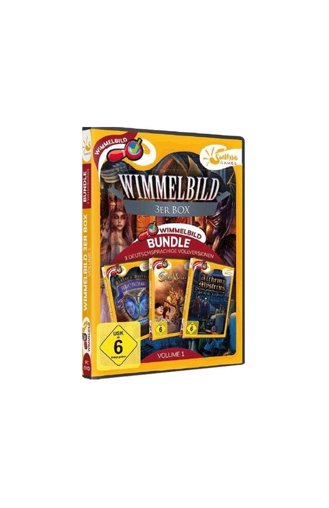 Wimmelbild 3er Box.Vol.1,1 DVD-ROM: Wimmelbild Bundle. 3 deutschsprachige Vollversionen.DE PC