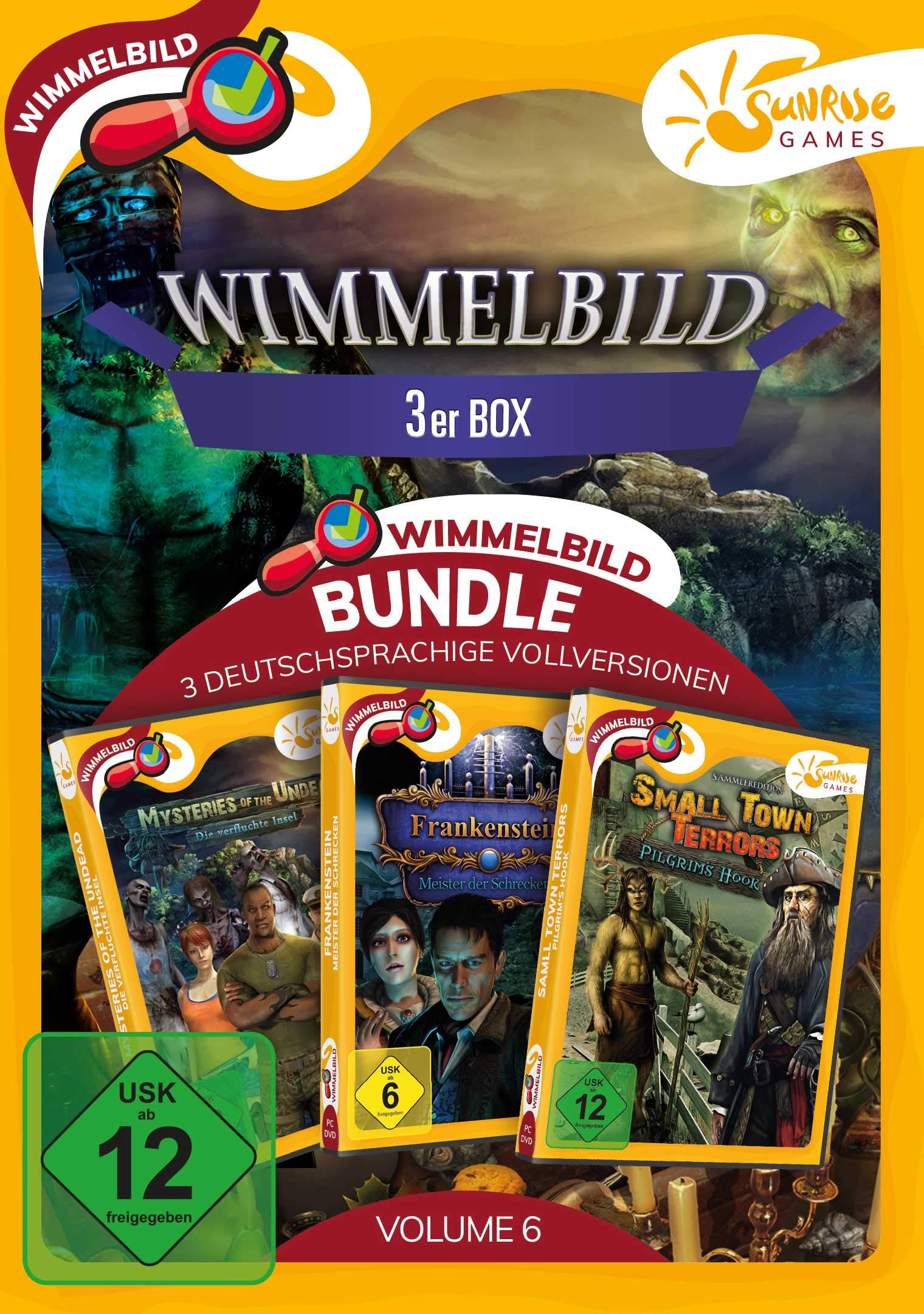 Wimmelbild 3er Bundle 6 PC