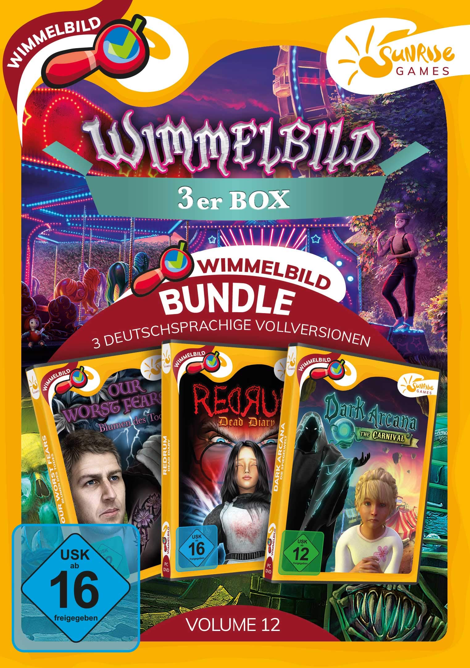 Wimmelbild 3er Bundle 12 PC
