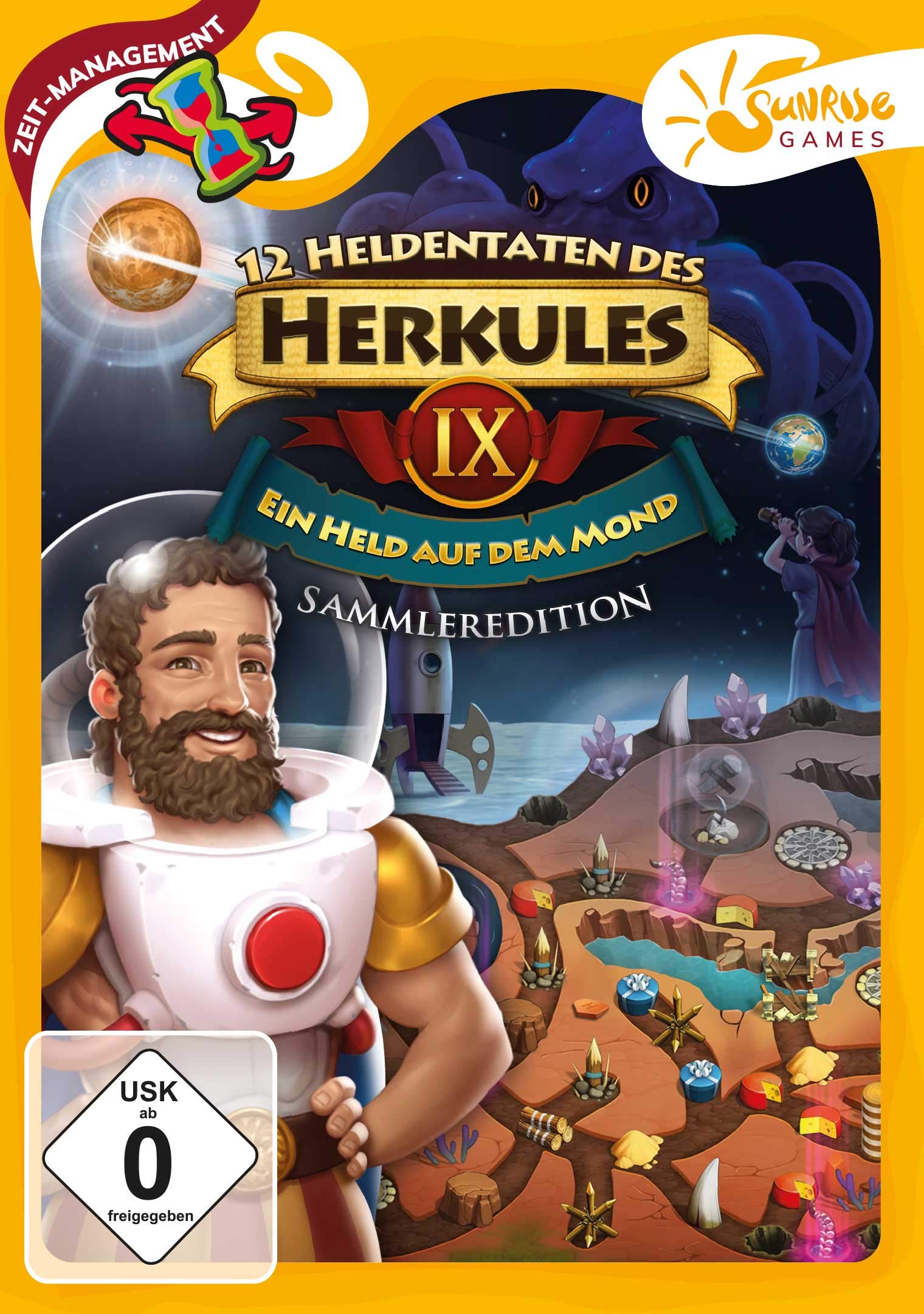 Die 12 Heldentaten des Herkules 9: Ein Held auf dem Mond - Sammleredition PC
