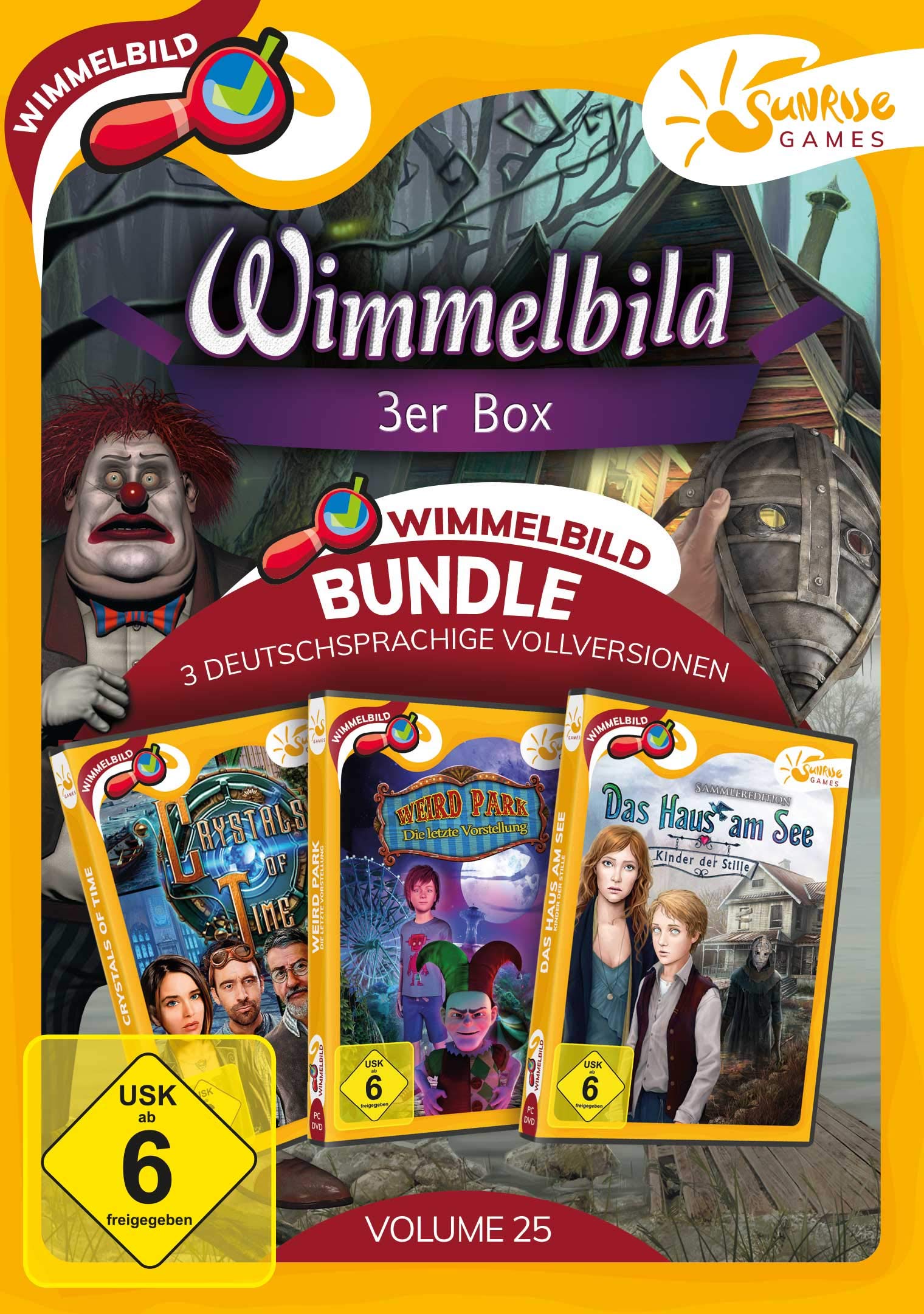 Wimmelbild 3er Bundle 25 PC