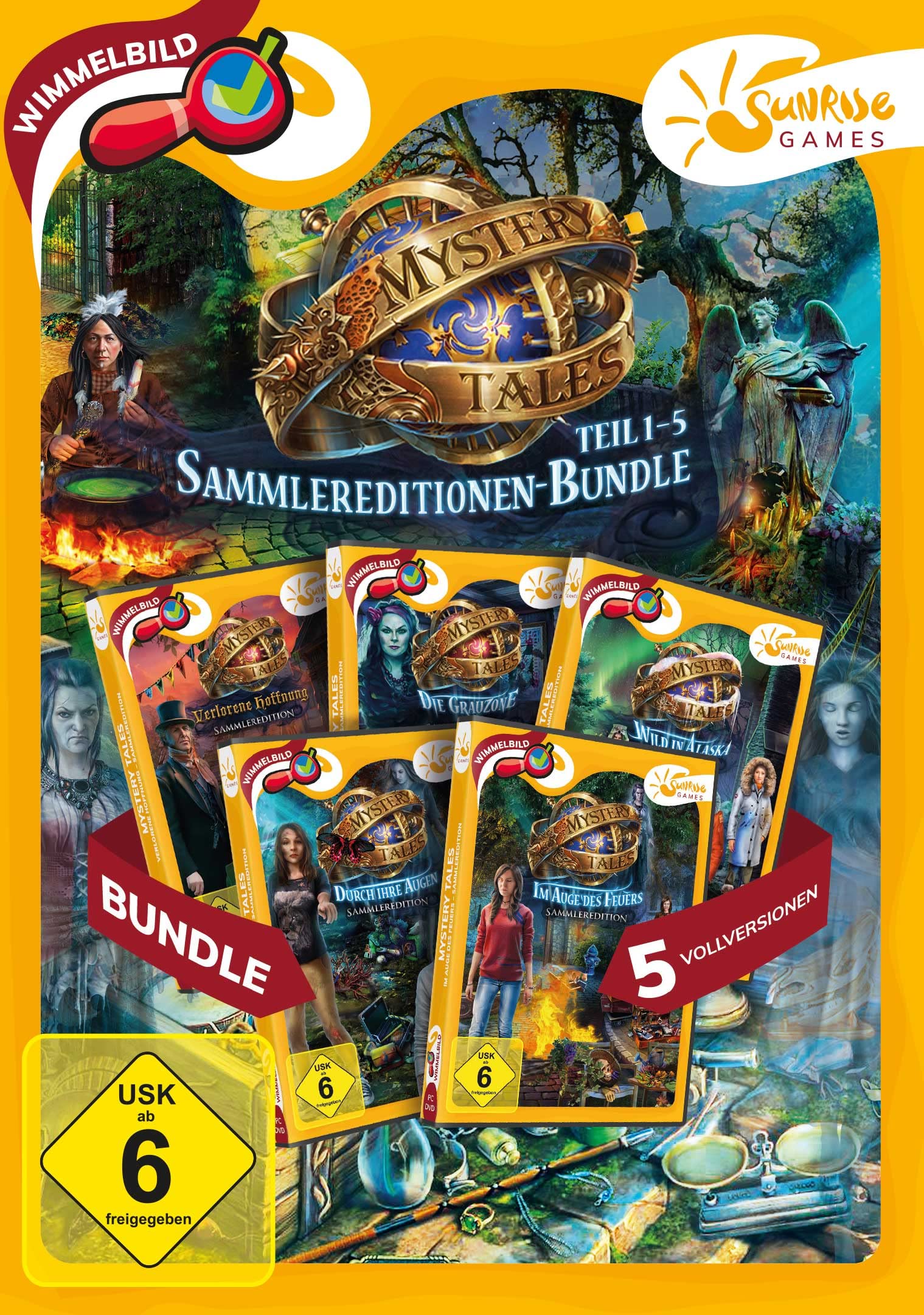 Mystery Tales 1-5 - Sammlereditionen Bundle PC