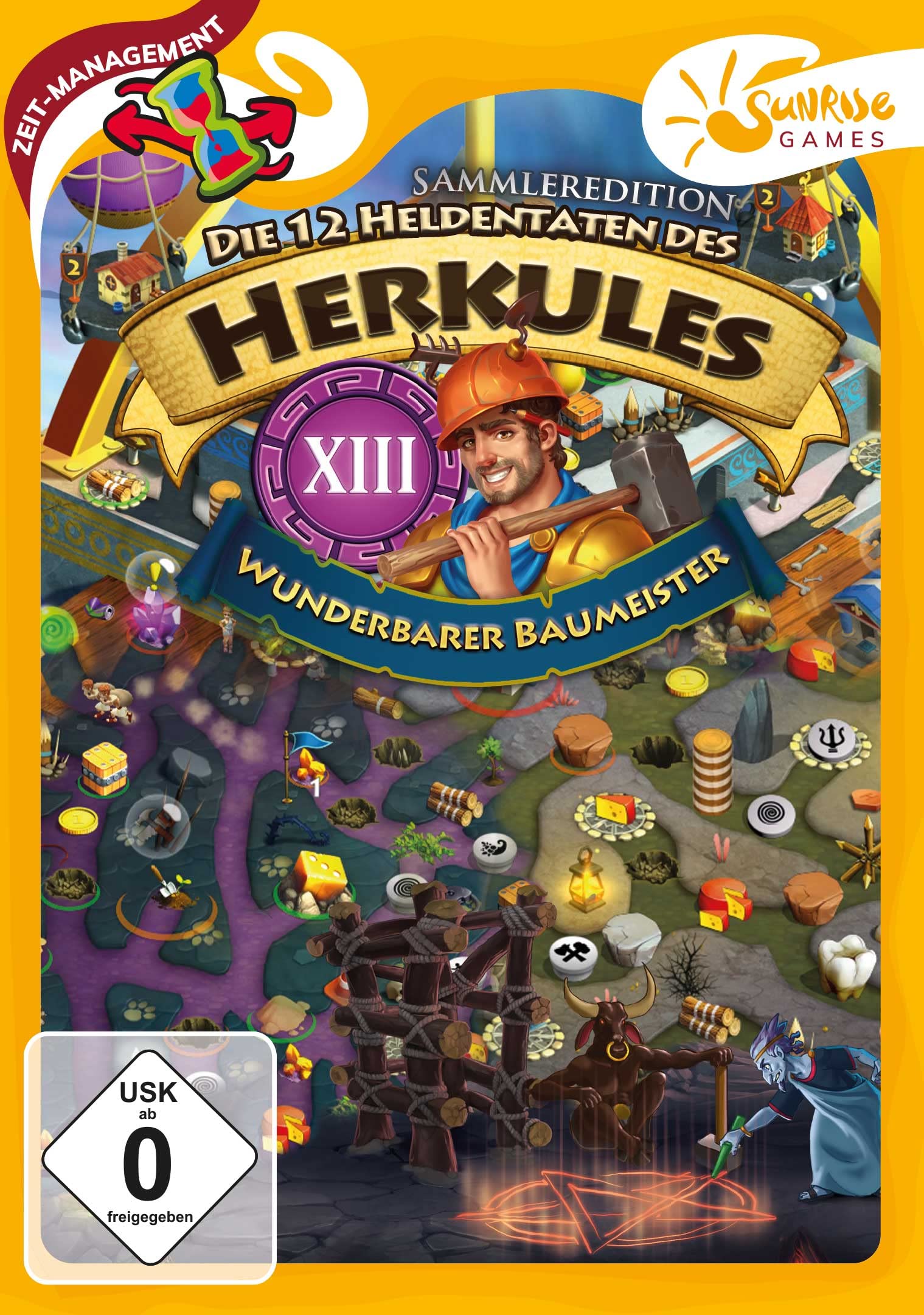 Die 12 Heldentaten des Herkules 13: Wunderbarer Baumeister - Sammleredition PC