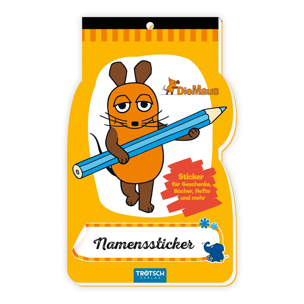 Trötsch Die Maus Namenssticker: Die Sendung mit der Maus Study Guides