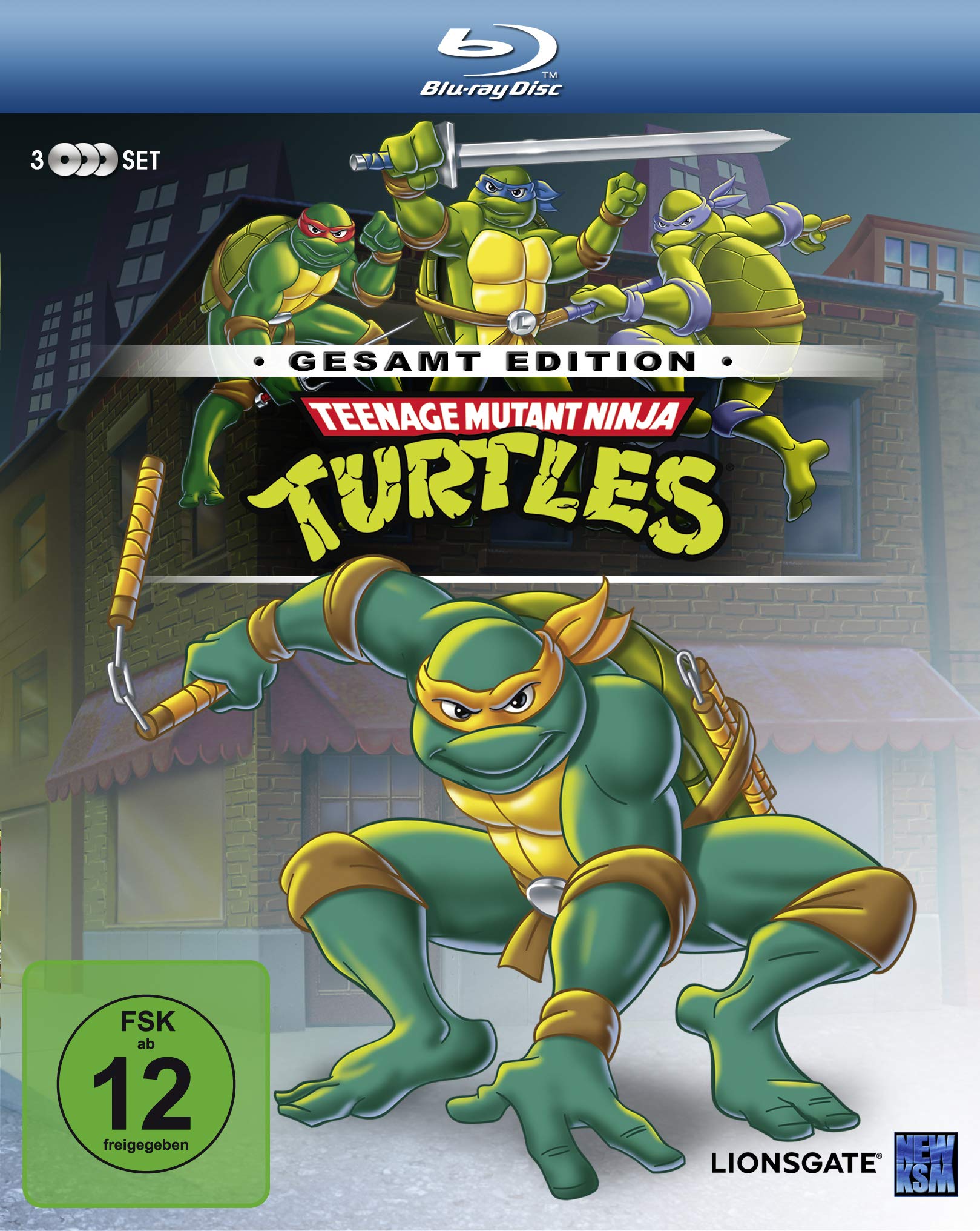 Teenage Mutant Ninja Turtles - Gesamtedition (Episode 01-169) Box sets
