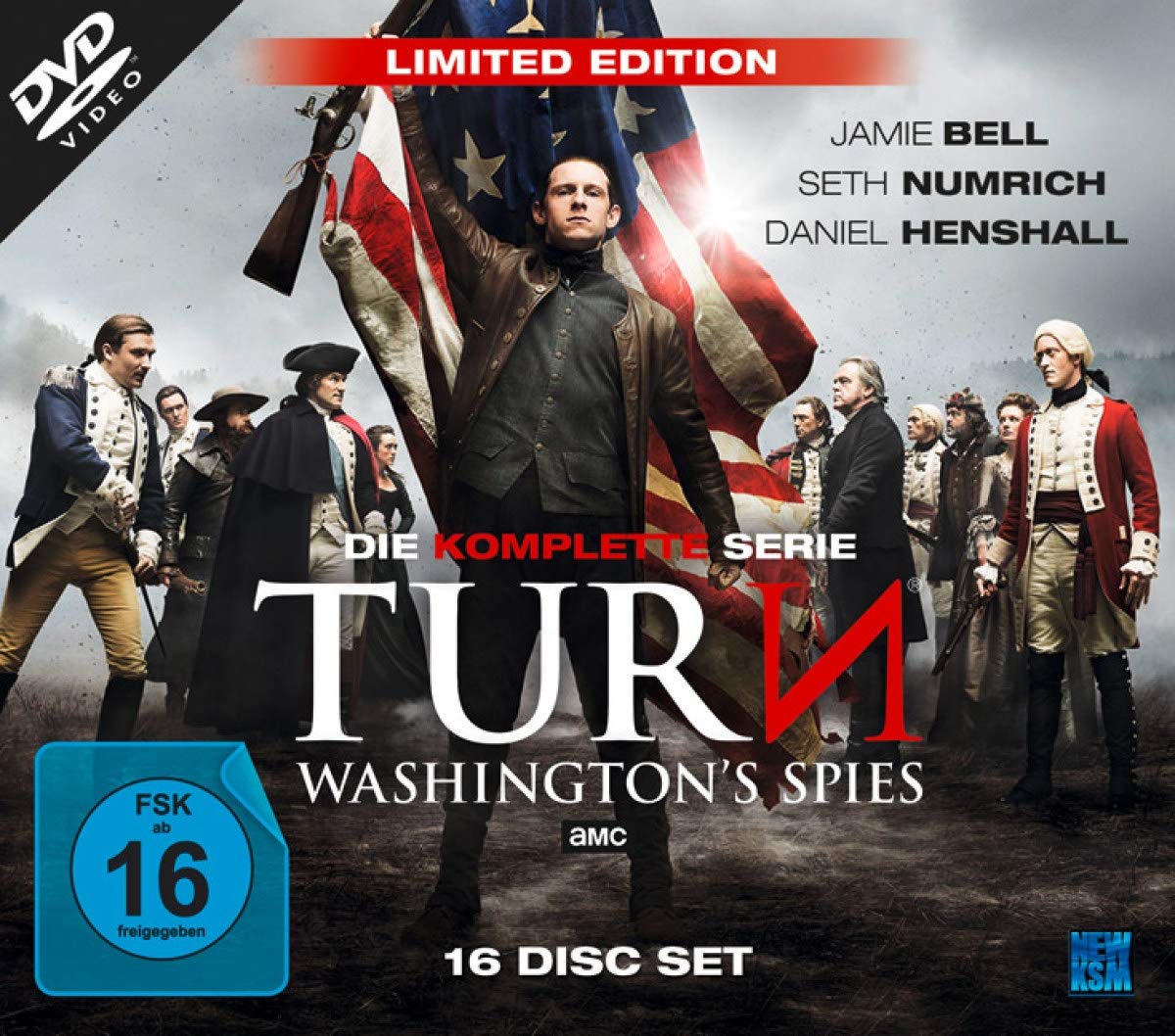 Turn - Washington's Spies - Complete Edition. Staffel 1-4 Box sets