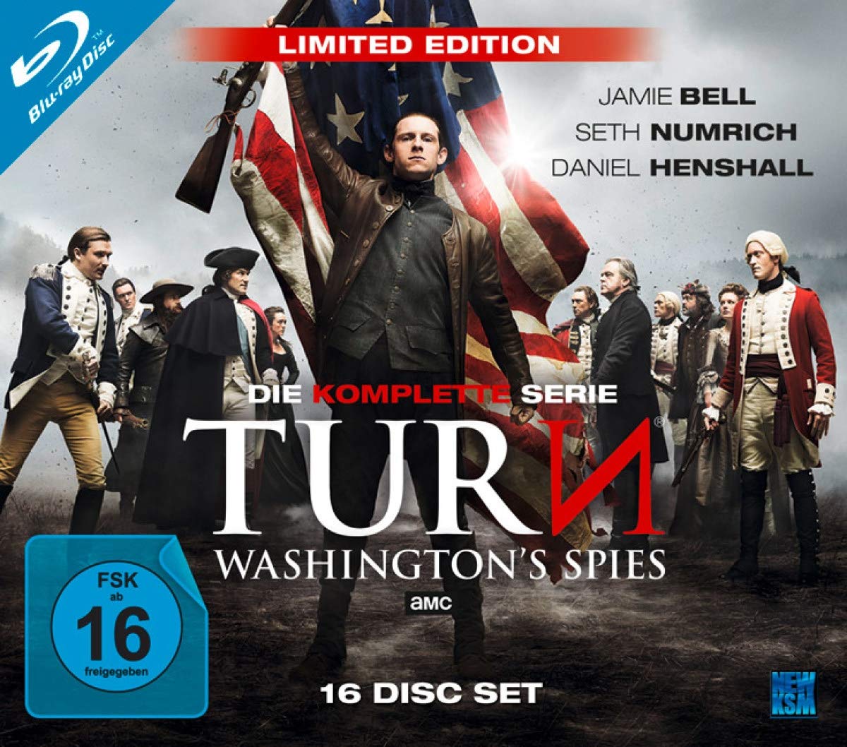 Turn - Washington's Spies: Complete Edition (Staffel 1-4) Box sets