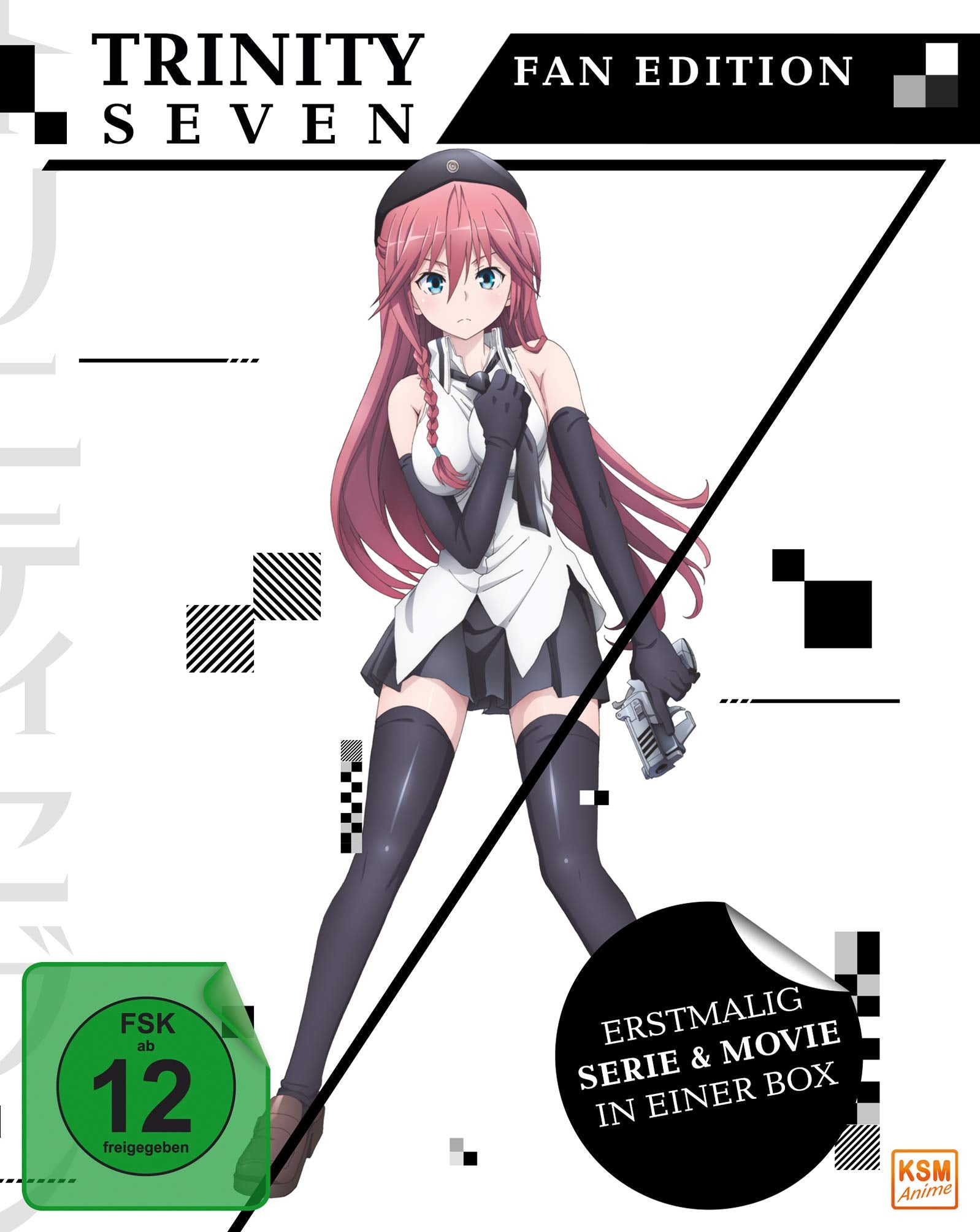 Trinity Seven - Die komplette Serie - Episode 1-12 + Movie Box sets