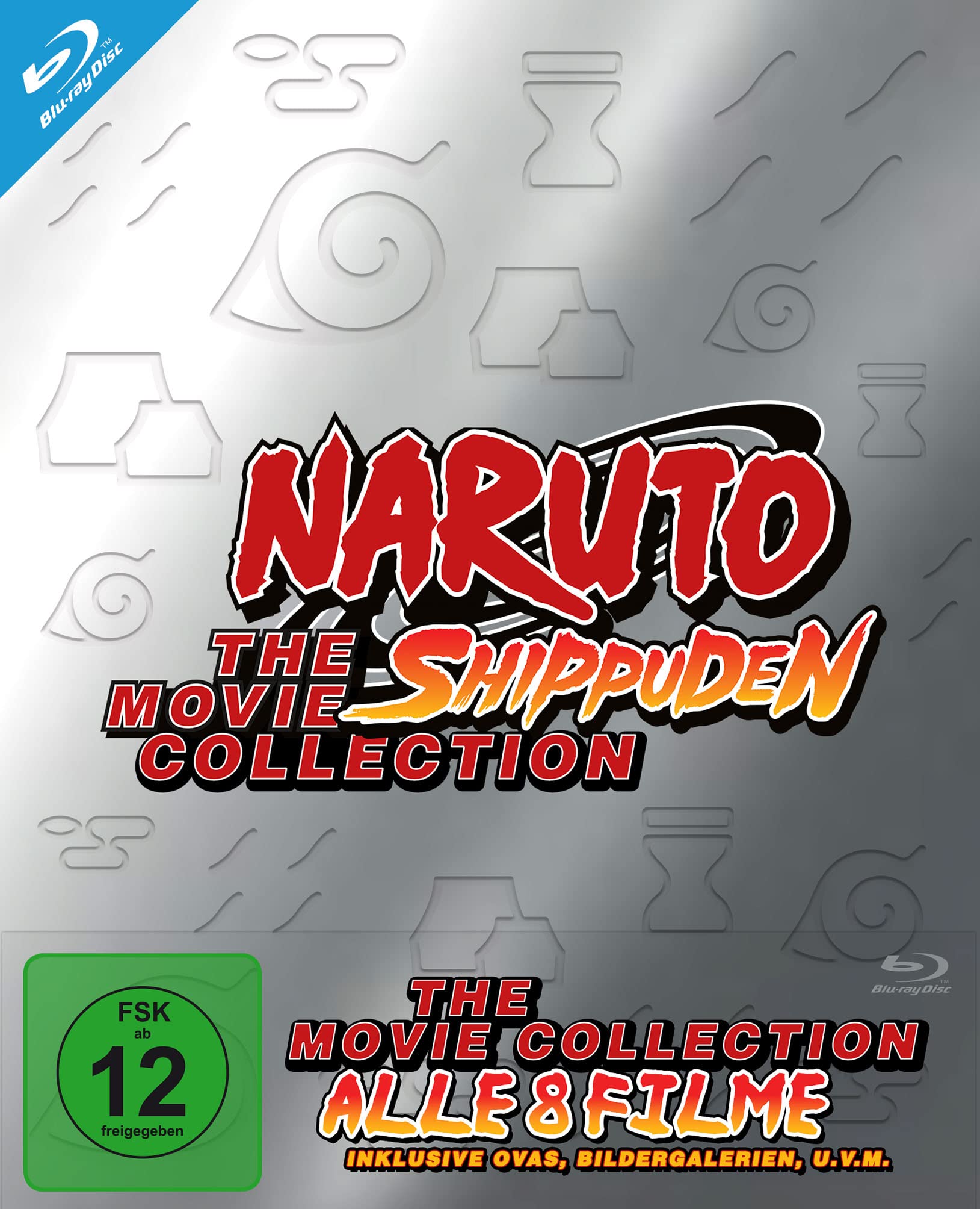 Naruto Shippuden - The Movie Collection (8 Blu-rays) Films
