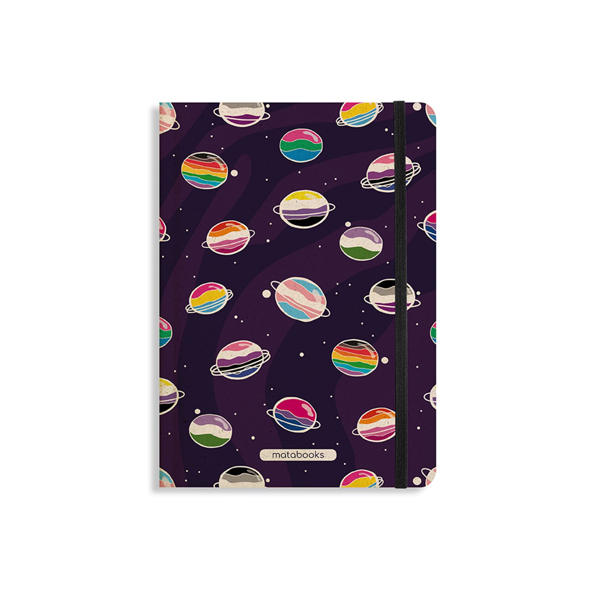 Matabooks, nachhaltige und vegane Notizbücher A5 aus Süßgraspapier, Nari, 138 Seiten, Natur, Handmade, Made in Germany (Spirit) Stationery