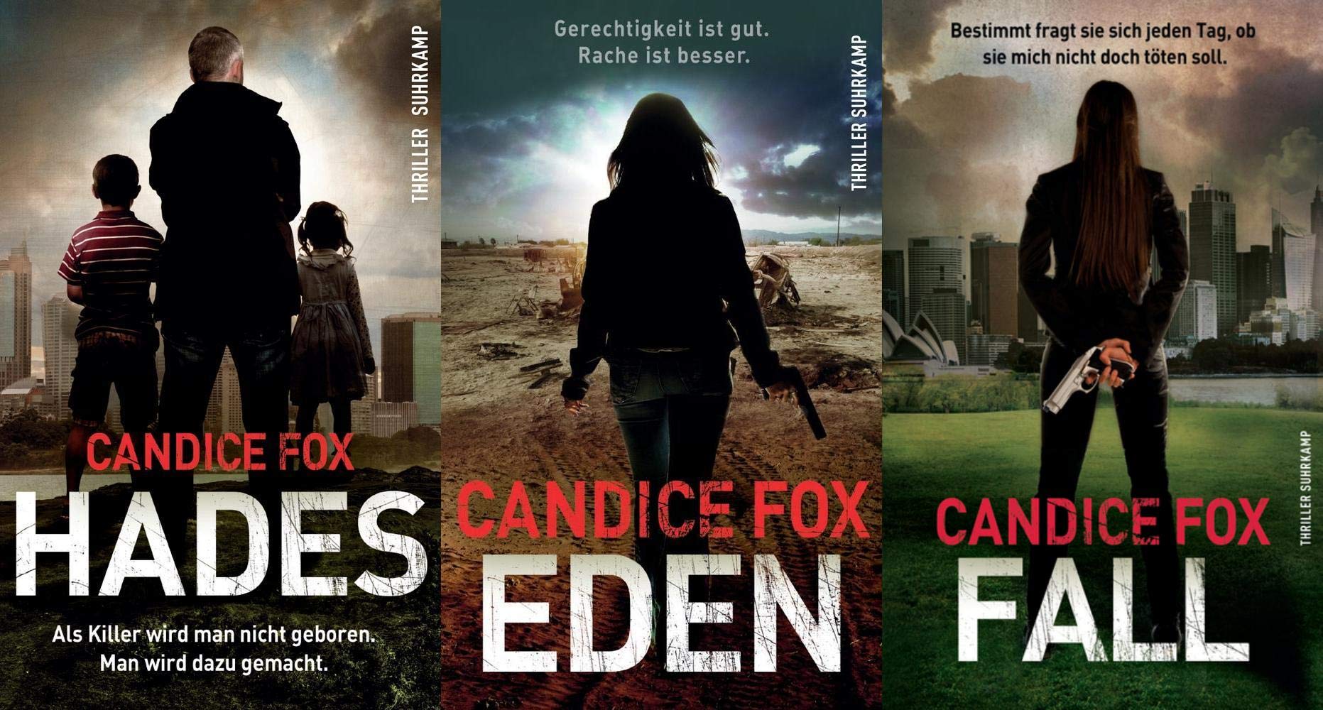 Die Hades-Trilogie von Candice Fox + 1 exklusives Postkartenset Crime & Thrillers