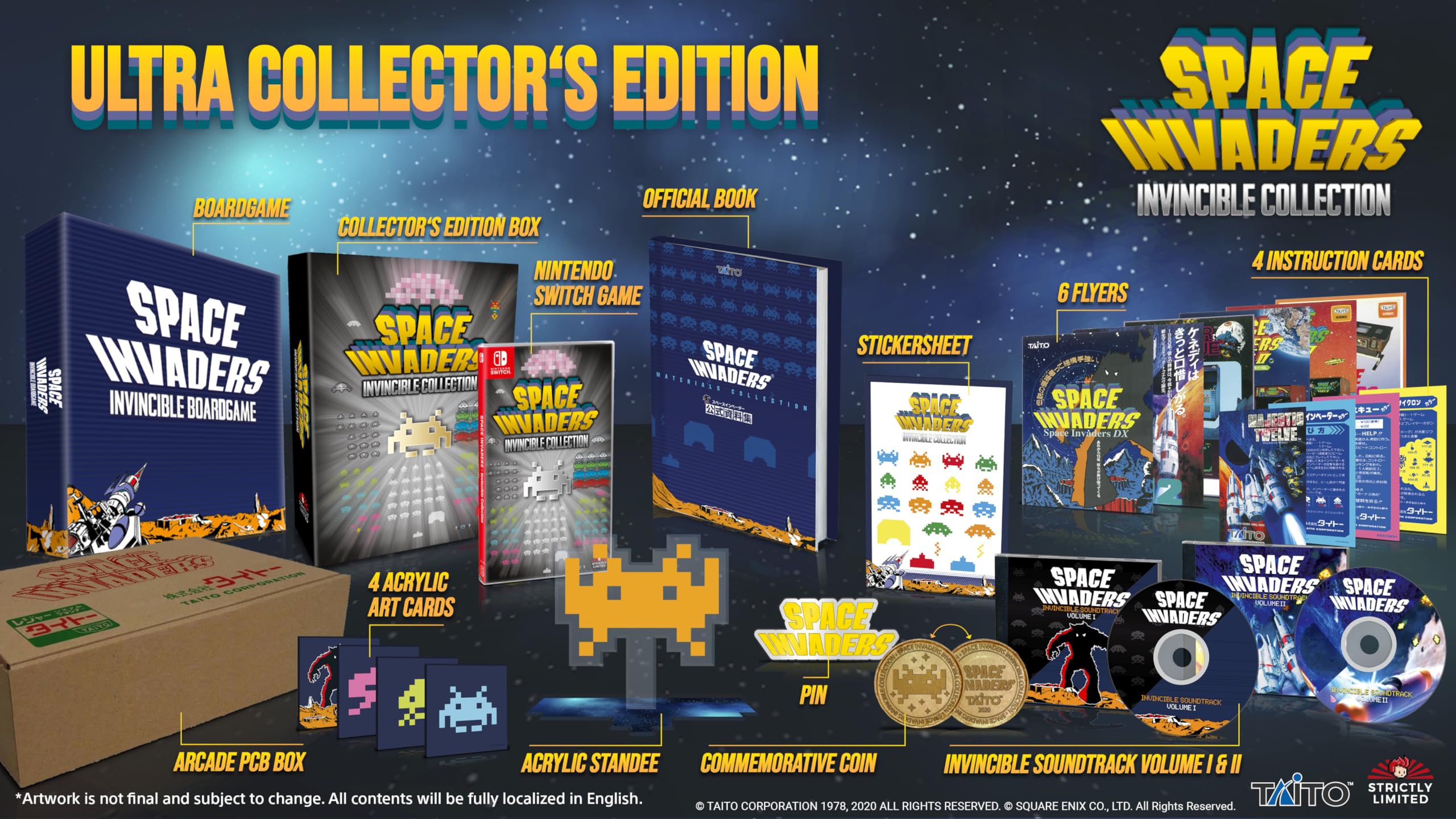 Strictly Limited Games - Space Invaders Invincible Collection - Limited Edition (Nintendo Switch) Games