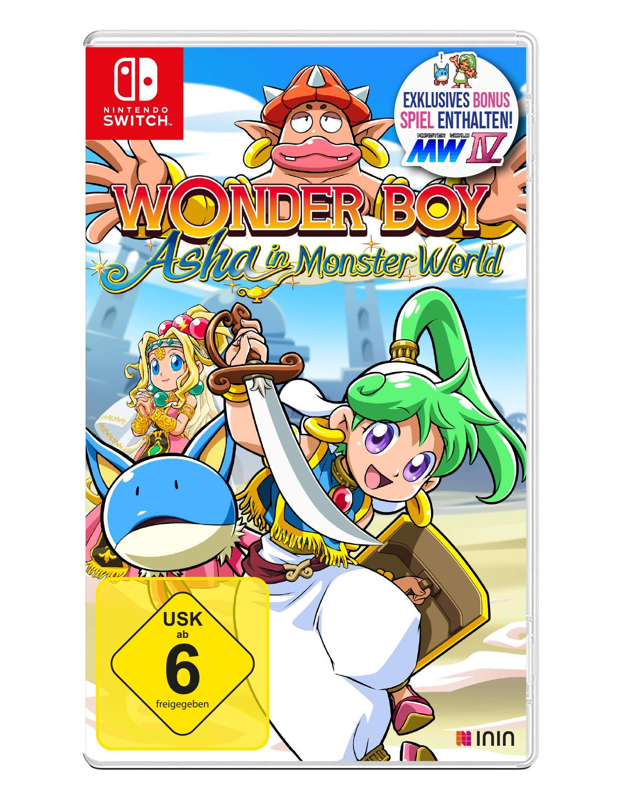 Wonder Boy: Asha in Monster World (Nintendo Switch) Nintendo Switch