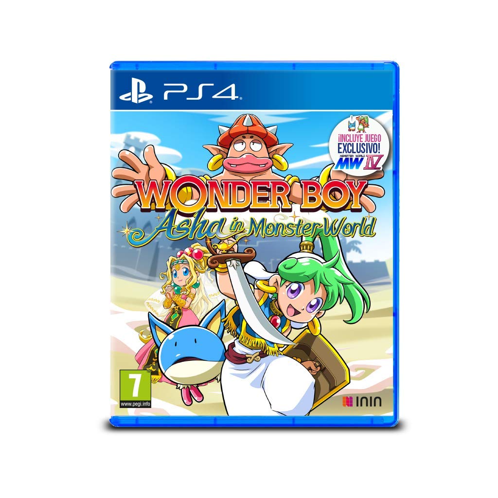 JustForGames Boy Asha in Monster World – PS4, 19WONWO2 PlayStation 4