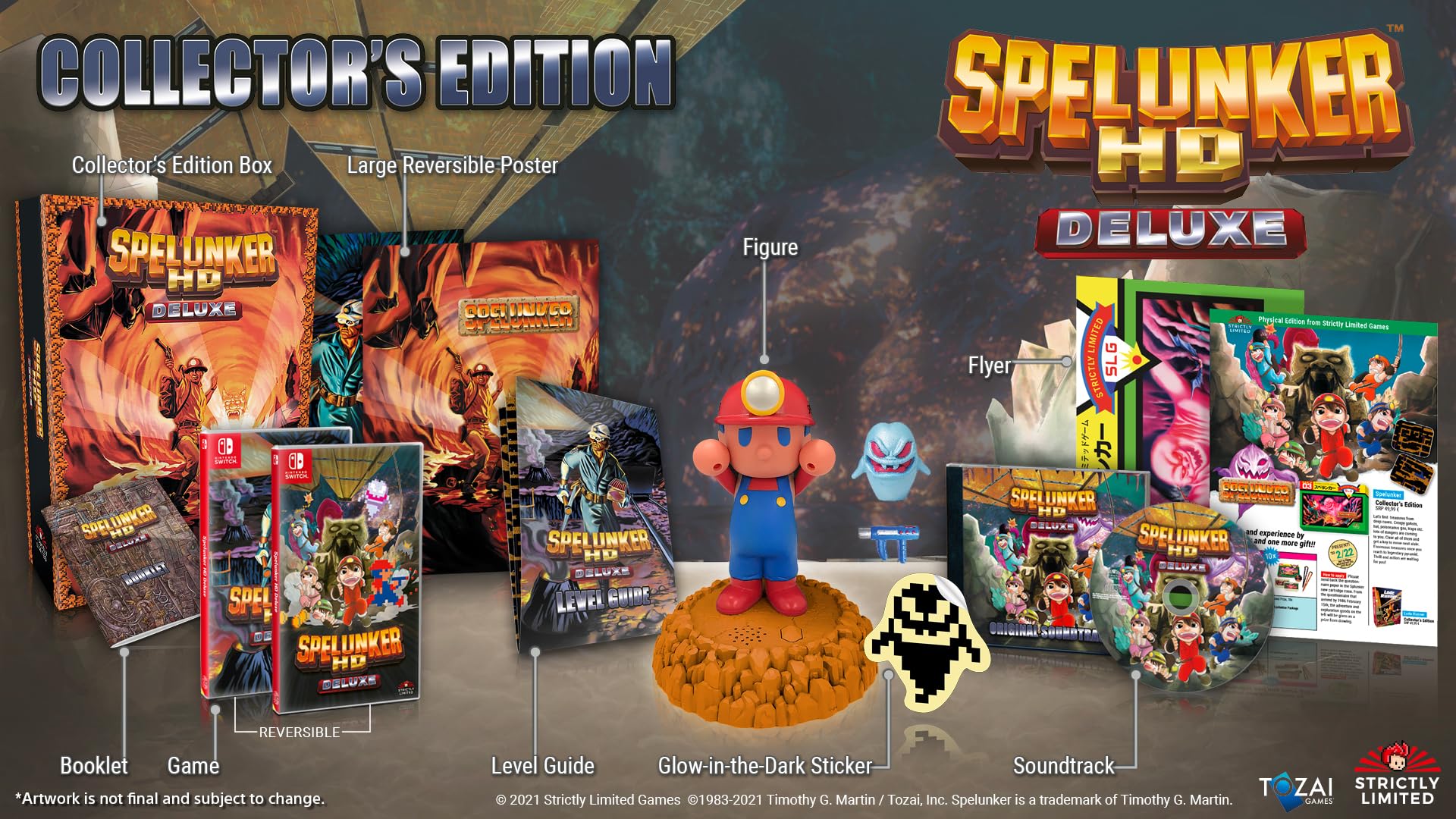 Strictly Limited Games - Spelunker HD Deluxe - Collector's Edition game