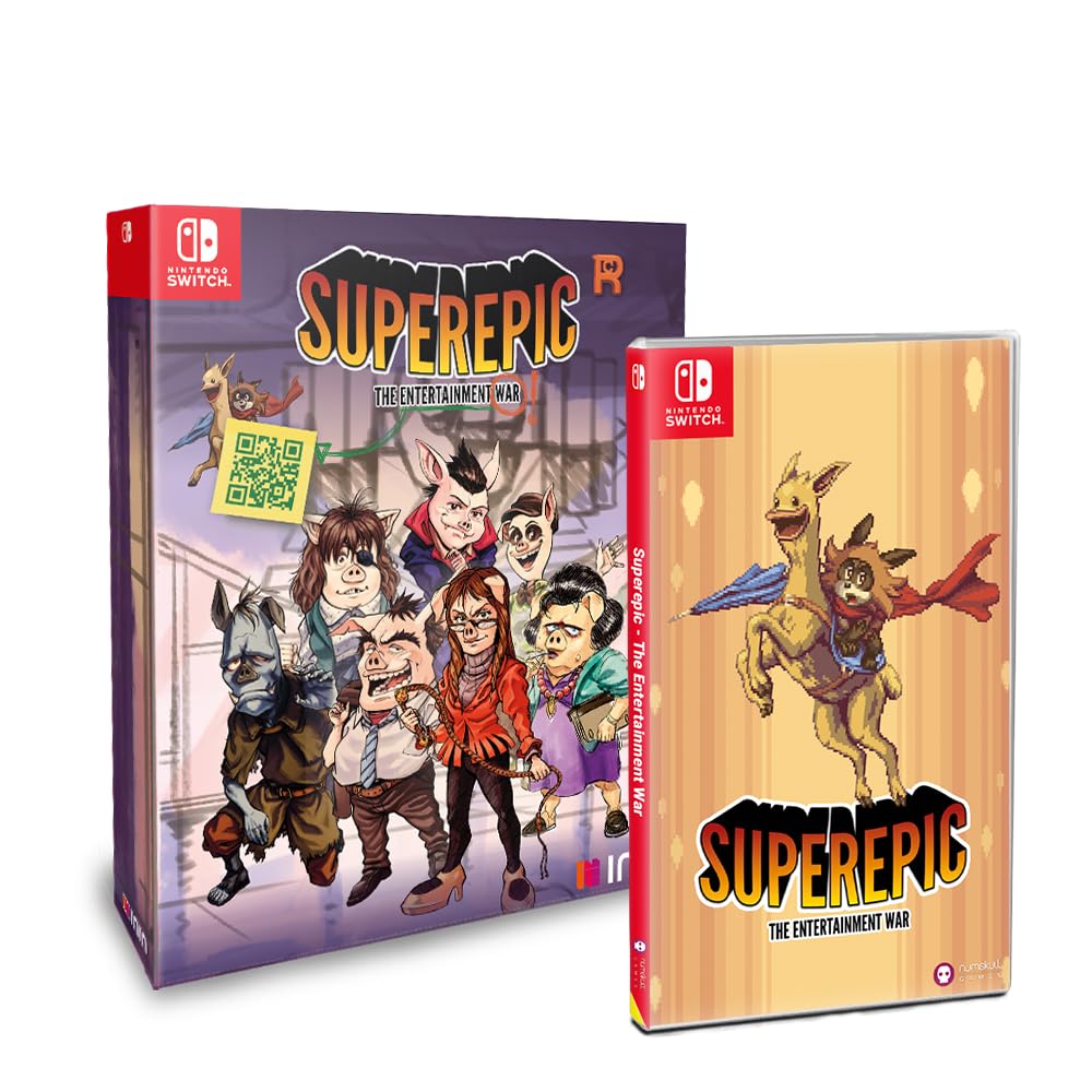 SuperEpic: The Entertainment War - Special Limited Edition (Nintendo Switch) Nintendo Switch