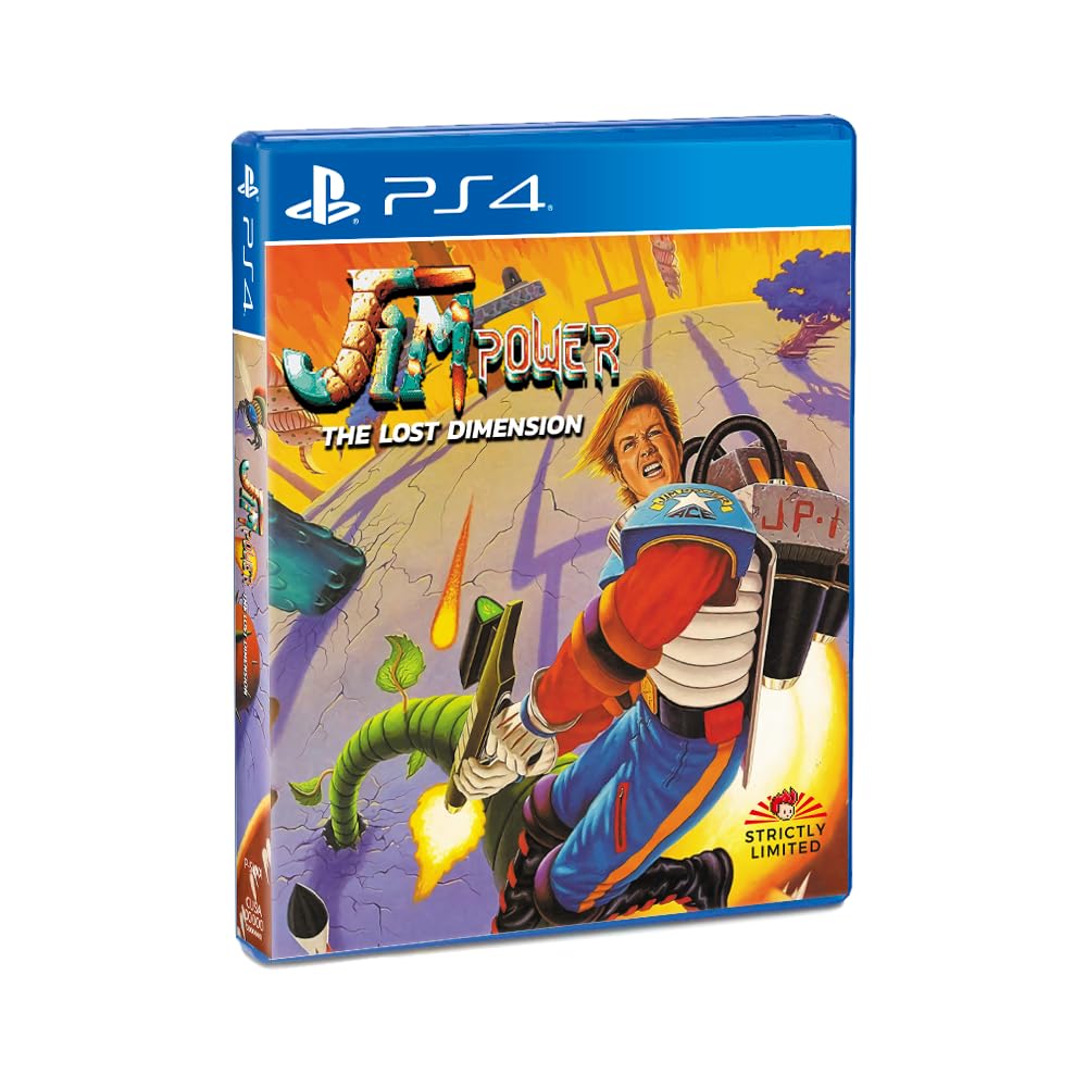 Strictly Limited Games - Jim Power: The Lost Dimension - LIMITED (PlayStation 4) (Special Limited Edition, Nintendo Switch) Games