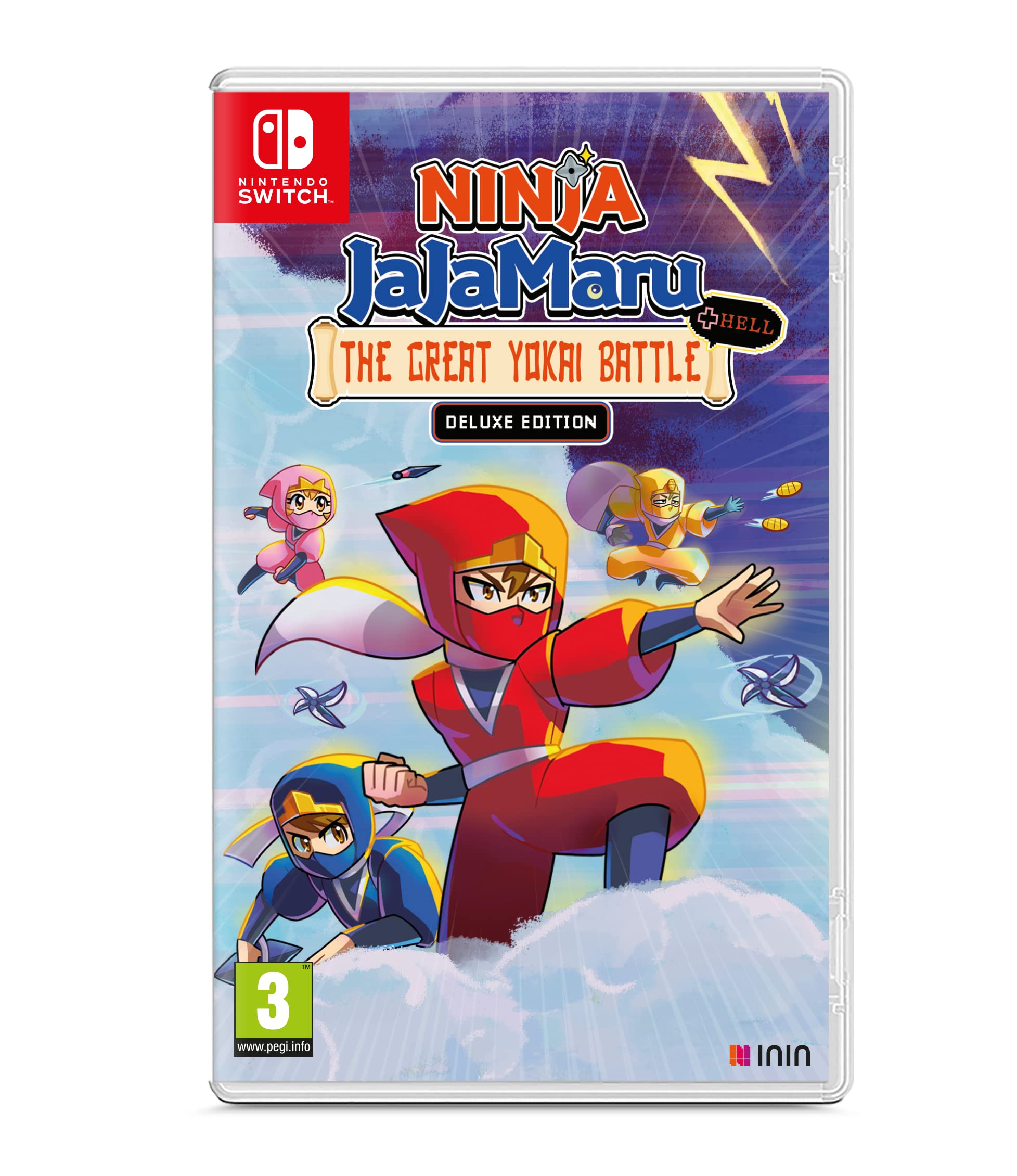 Ninja JaJaMaru The Great Yokai Battle +Hell Deluxe Edition Nintendo Switch game
