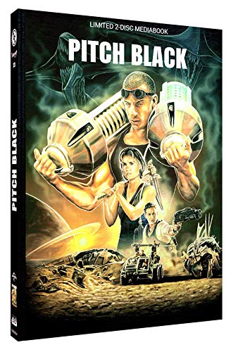 Pitch Black - Planet der Finsternis - Mediabook - Cover A - Limited Edition auf 444 Stück (+ DVD) Movies