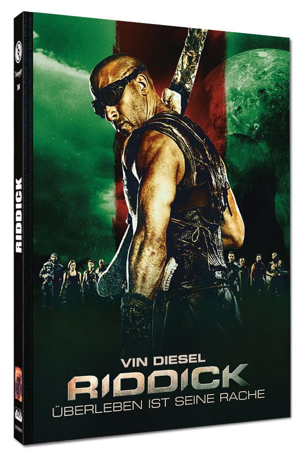 Riddick - Überleben ist seine Rache - Mediabook - Cover D - 2-Disc Limited Edition auf 222 Stück (+ DVD) Movies
