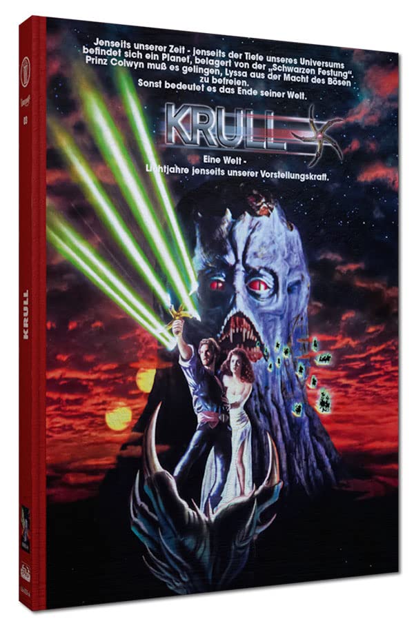 Krull - 2-Disc Mediabook ( Cover A wattiert ) - limitiert auf 333 Stk Blu-Ray + DVD Films