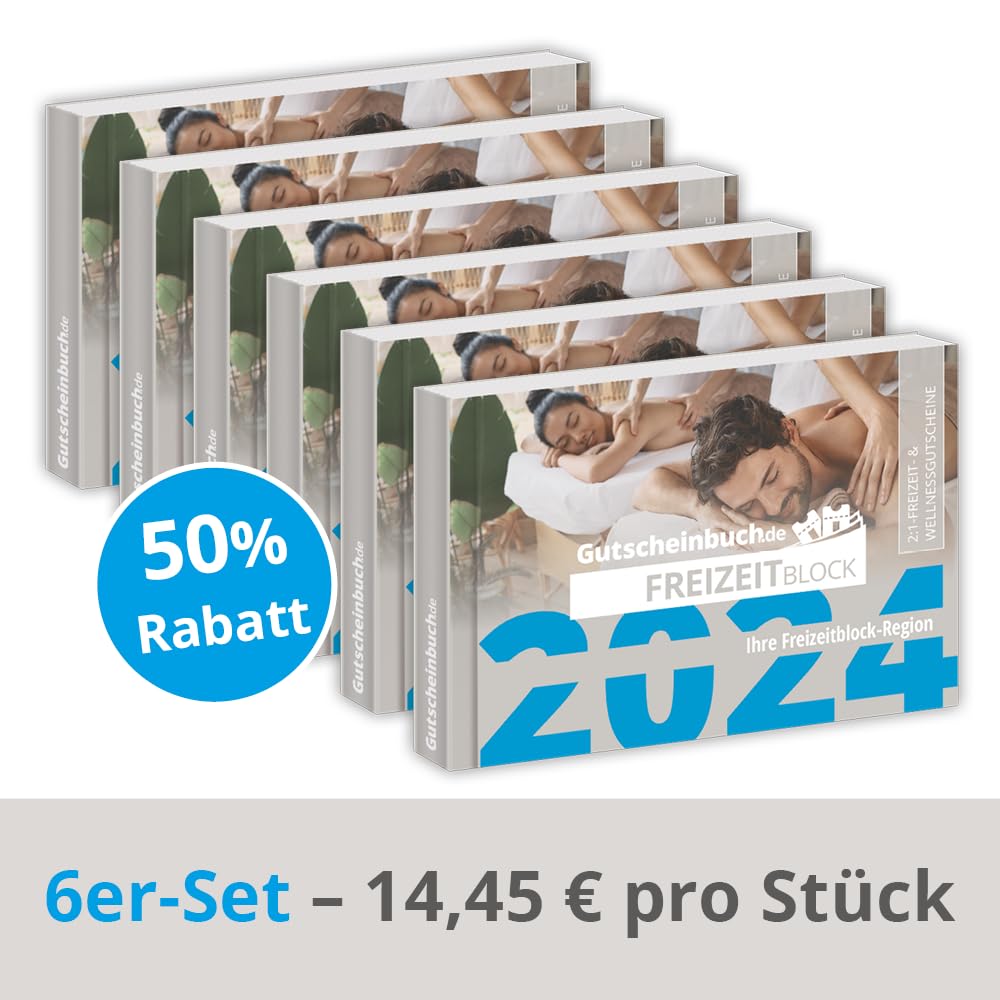 Gutscheinbuch.de Freizeitblock Nordrhein-Westfalen 2024 Travel Guides