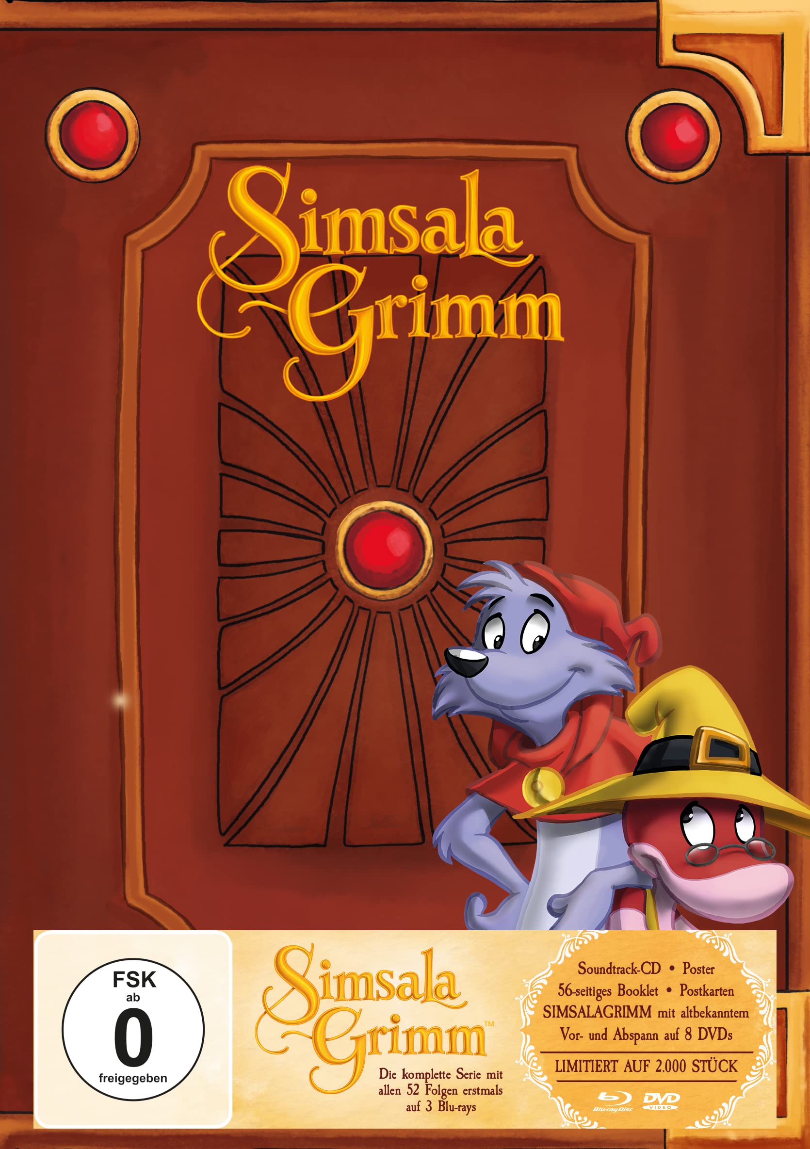 SimsalaGrimm - Die komplette Serie - Limited Deluxe Edition (8 DVD + 3 Blu-ray + CD) Box sets
