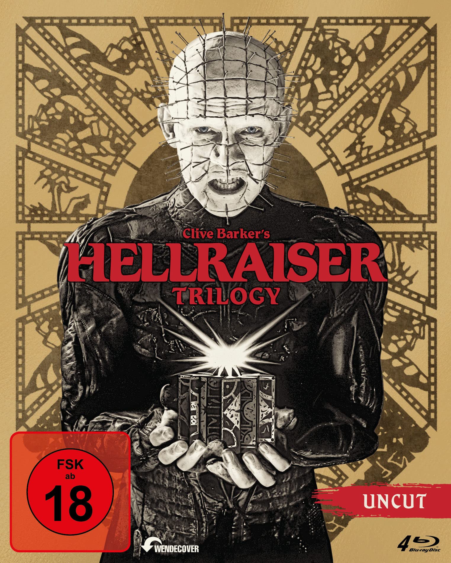 Hellraiser Trilogy (4 Blu-ray-Disc-Edition) (Uncut) Movies