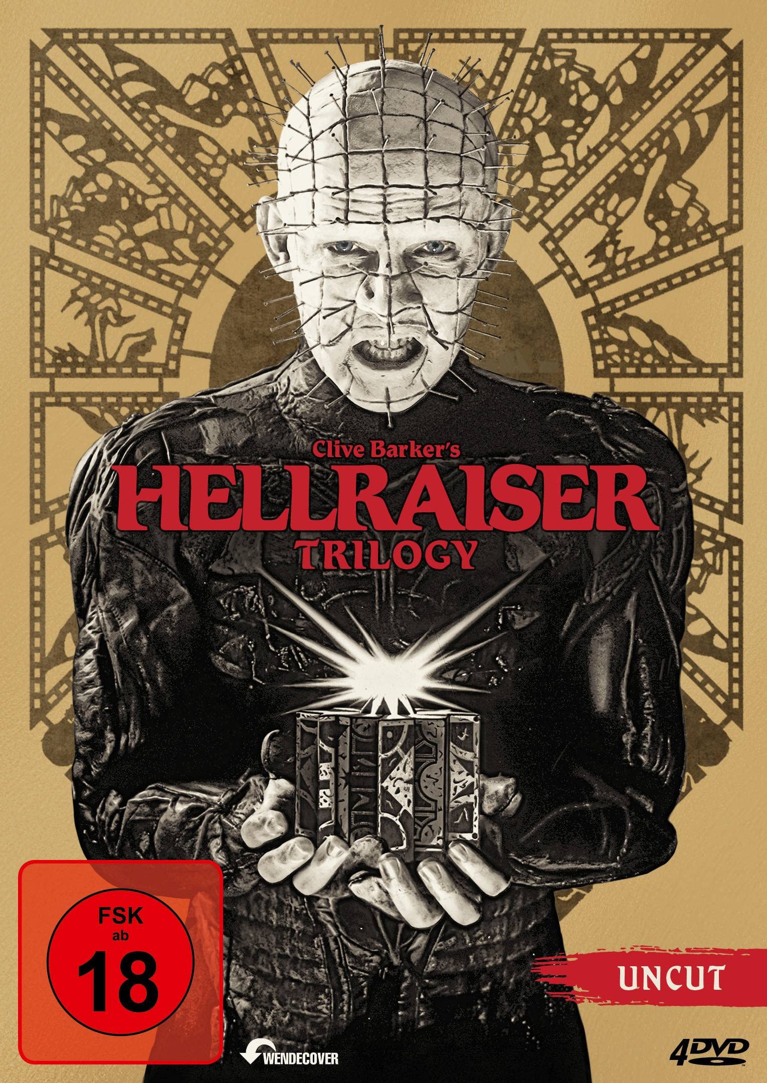 Hellraiser Trilogy (4 DVD-Disc-Edition) (Uncut) (+ Bonus-DVD) Films