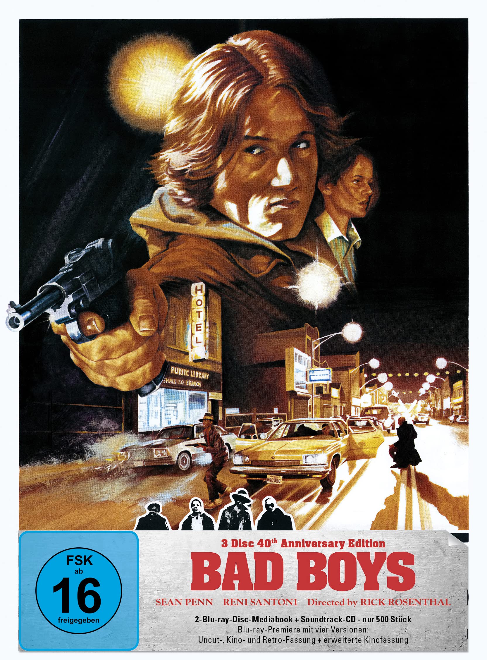 Bad Boys - 40th Anniversary Edition | Mediabook (2x BD + Soundtrack-CD) DE-Artwork II - 500 Stück Films