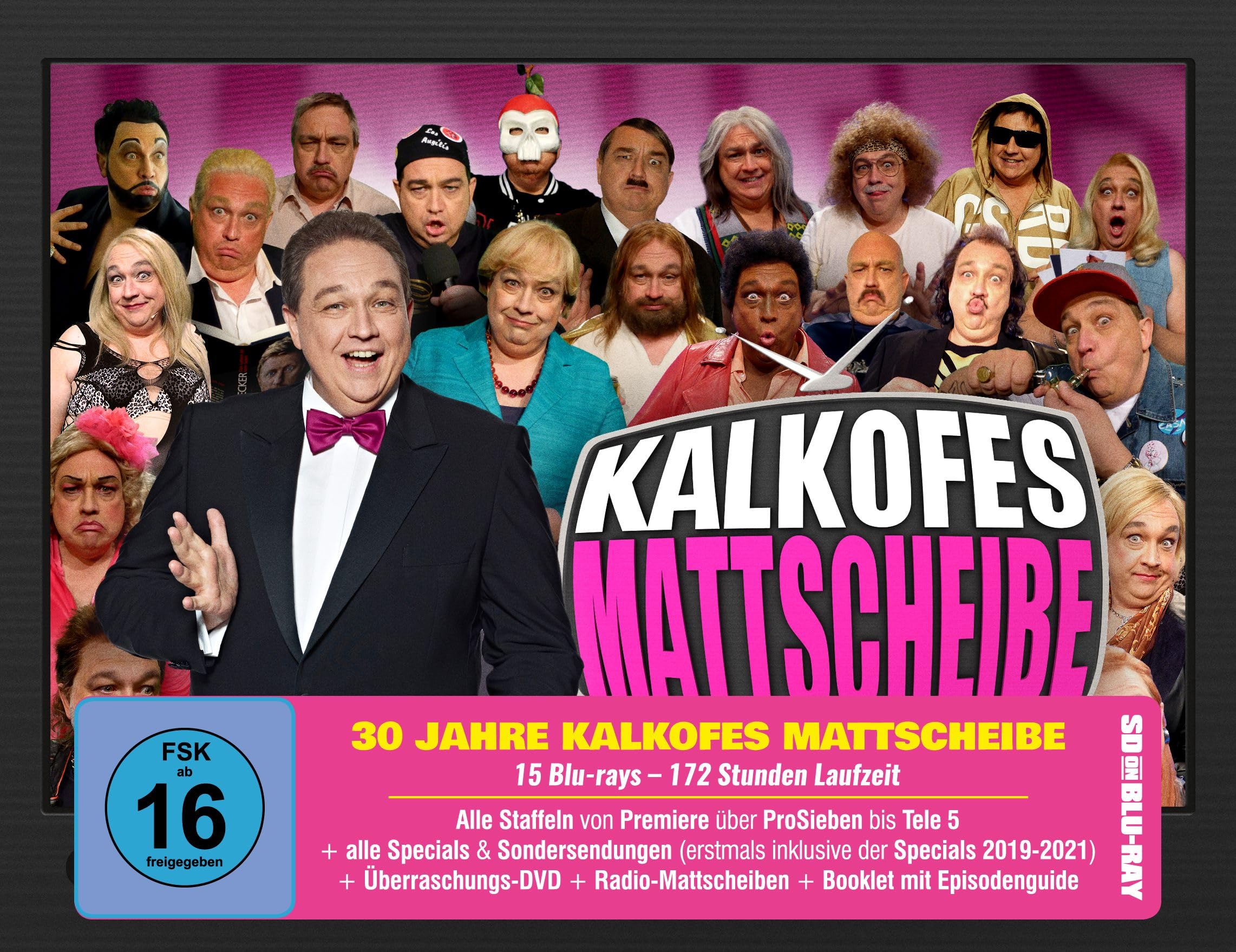 30 Jahre Kalkofes Mattscheibe - SD on Blu-ray (15 Blu-rays + DVD) Box sets