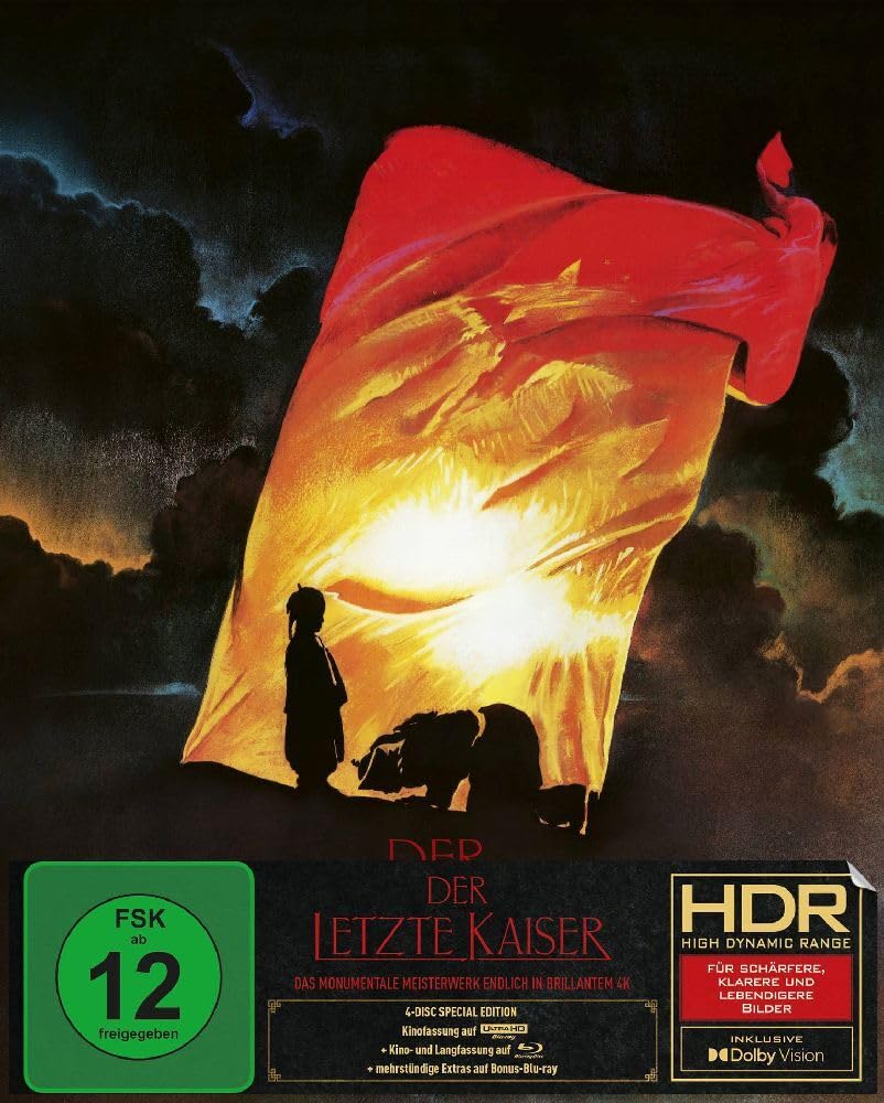 Der letzte Kaiser | 4-Disc Special Edition (4K Ultra HD Blu-ray + 2x Blu-ray + Bonus-Blu-ray) Films