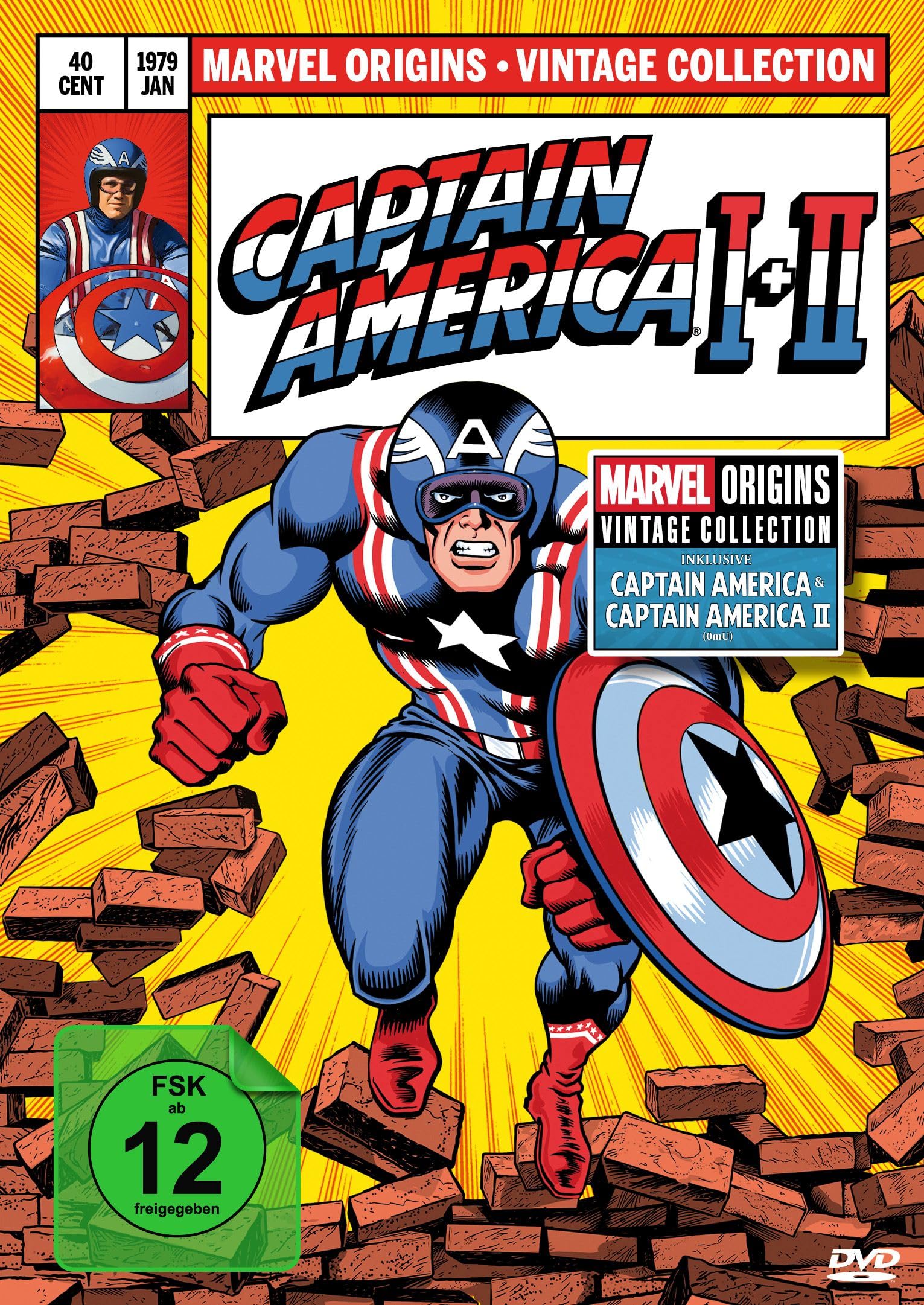 Captain America I+II - Marvel Origins Films