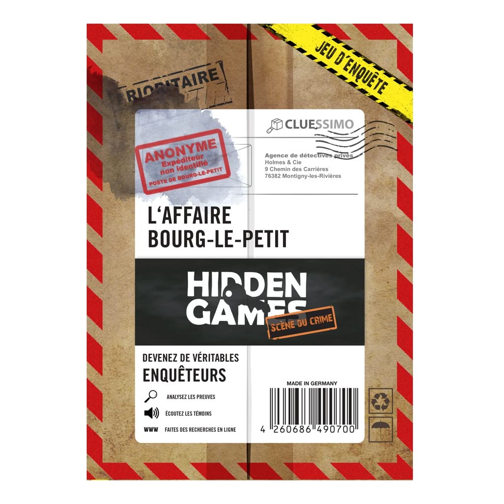 Hidden Games - l'affaire Bourg-Le-Petit game