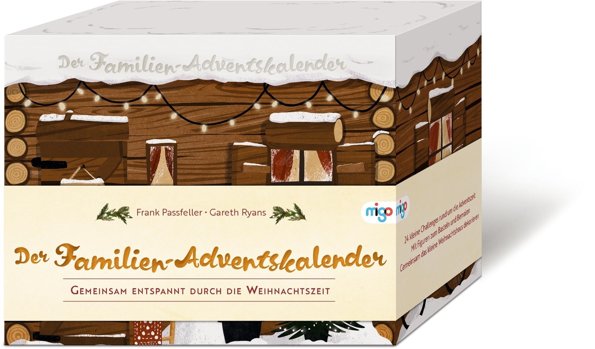 Der Familien-Adventskalender: Gemeinsam entspannt durch die Weihnachtszeit. Schöner Kalender für die Weihnachtszeit mit 24 Boxen voller ... Spielen, Basteln und Dekorieren ab 5 Jahren Calendars