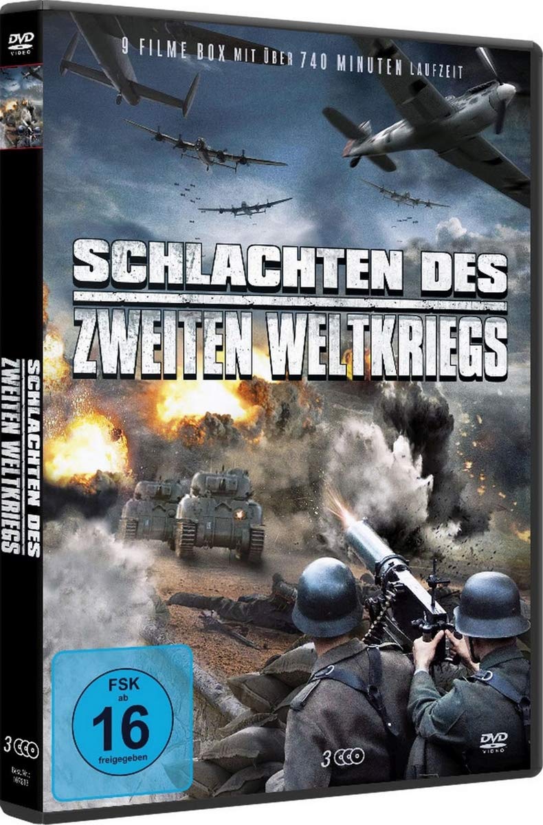 Schlachten des 2.Weltkriegs Kriegsfilm Box Movies