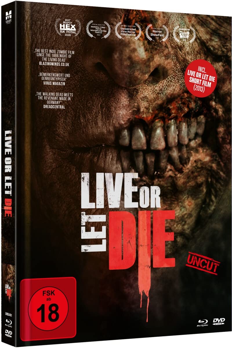 Live or let Die - Uncut Limited Mediabook (Blu-ray+DVD+Booklet+legendärer Kurzfilm von 2013) Movies