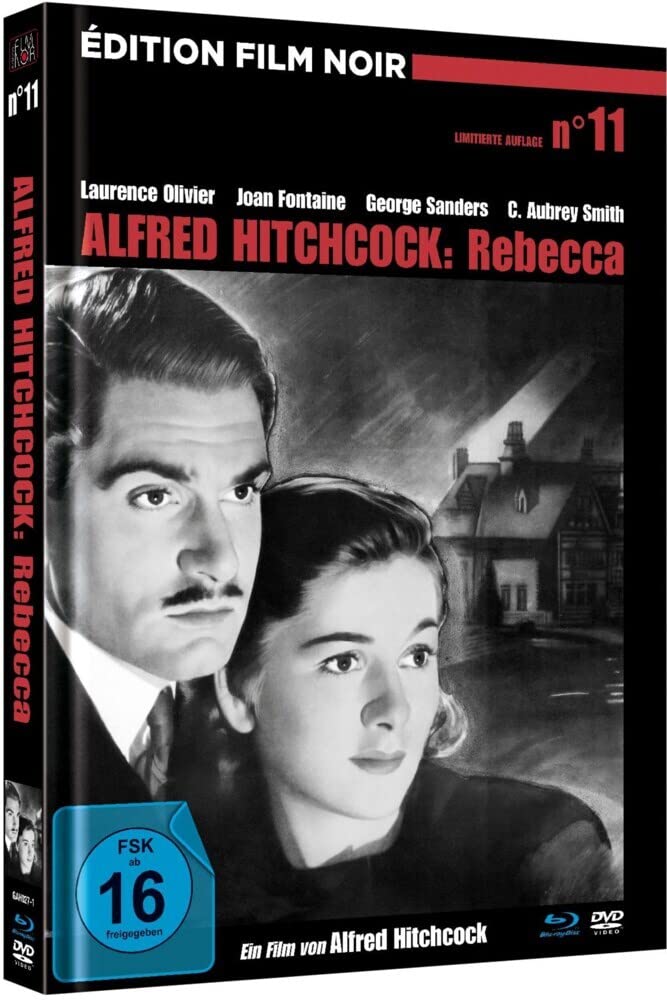 Alfred Hitchcocks Rebecca - Extended Limited Mediabook-Edition (Film Noir Edition Nr. 11) (+ DVD) Movies