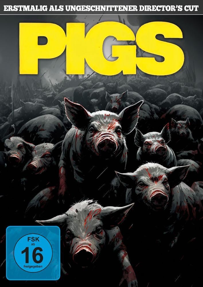 PIGS - Uncut Director's Cut (digital remastered, mit VHS-Artwork als Wendecover) Films