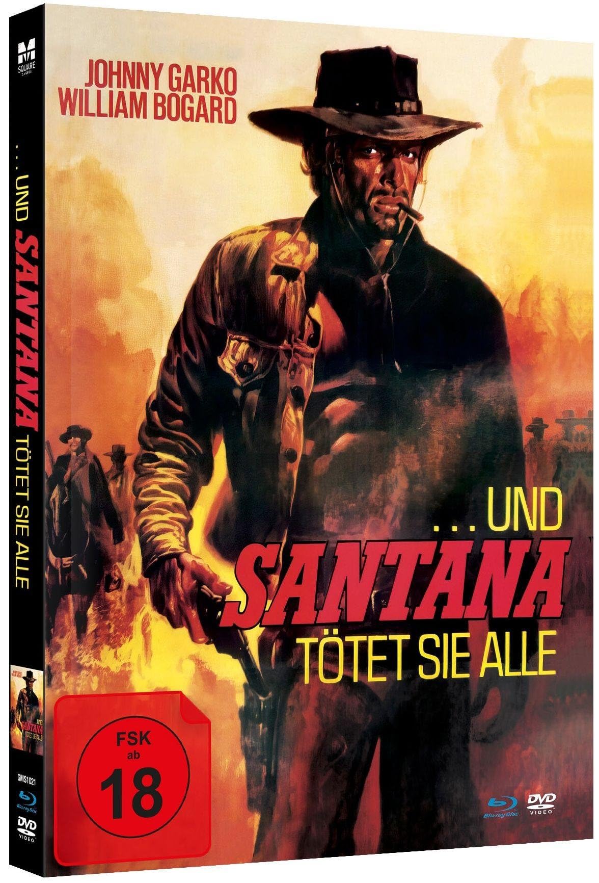 …und Santana tötet sie alle - Uncut Limited Mediabook (Blu-ray+DVD+Booklet, auf 500 Stück limitiert) Movies