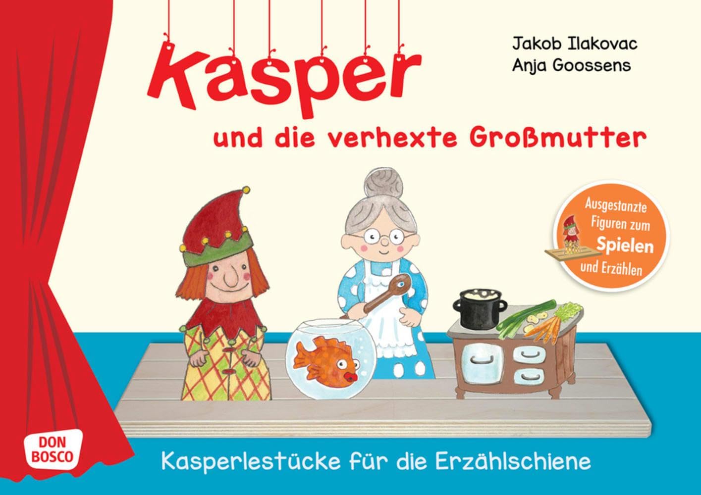 Kasper und die verhexte Großmutter. Erzählschienen-Figurenset: Ausgestanzte Spielfiguren und Skript. Sprachförderung im Kindergarten. ... (Kasperlestücke für die Erzählschiene) Film, Art & Culture