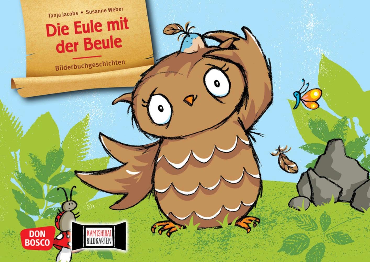 Die Eule mit der Beule. Kamishibai Bildkartenset: Lass dich trösten! Einfache Reime für das Erzähltheater. Sprachförderung in Kita & Krippe book
