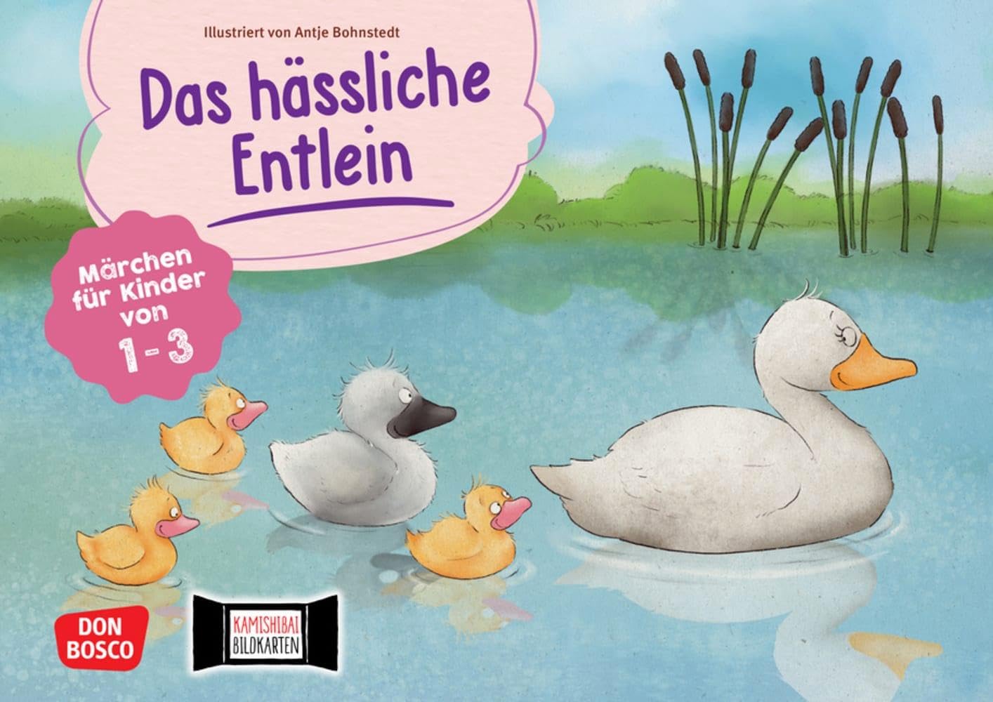 Das hässliche Entlein. Kamishibai Bildkartenset: Der Märchenklassiker in vereinfachter Sprache, perfekt für die Vorlesestunde in der Krippe (Märchen ... Erzähltheater mit Kindern unter drei Jahren) Fairy Tales & Legends