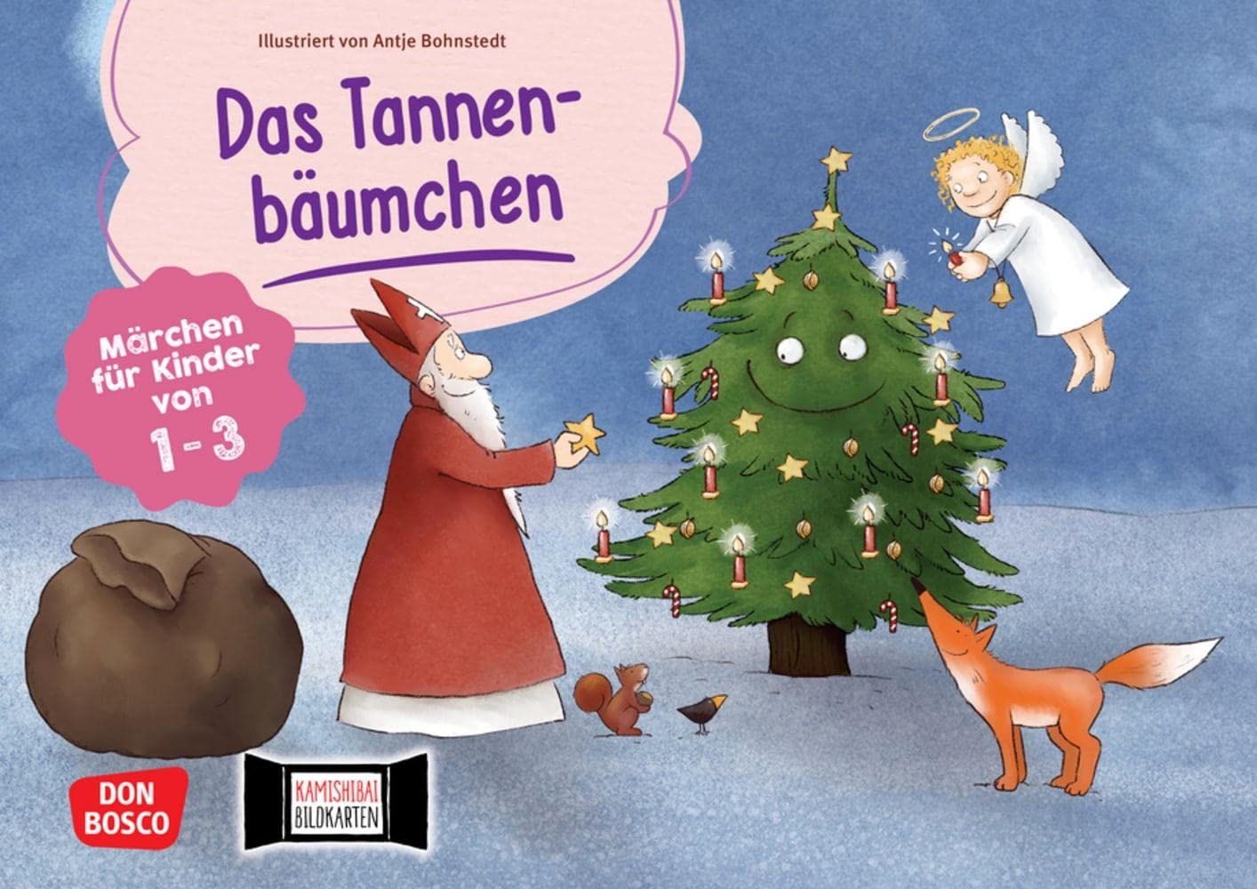 Das Tannenbäumchen. Kamishibai Bildkartenset: Märchen für Kinder von 1-3. Für Krippe & Kita: Ein Weihnachtsmärchen in vereinfachter Sprache und mit ... Erzähltheater mit Kindern unter drei Jahren) Fairy Tales & Legends