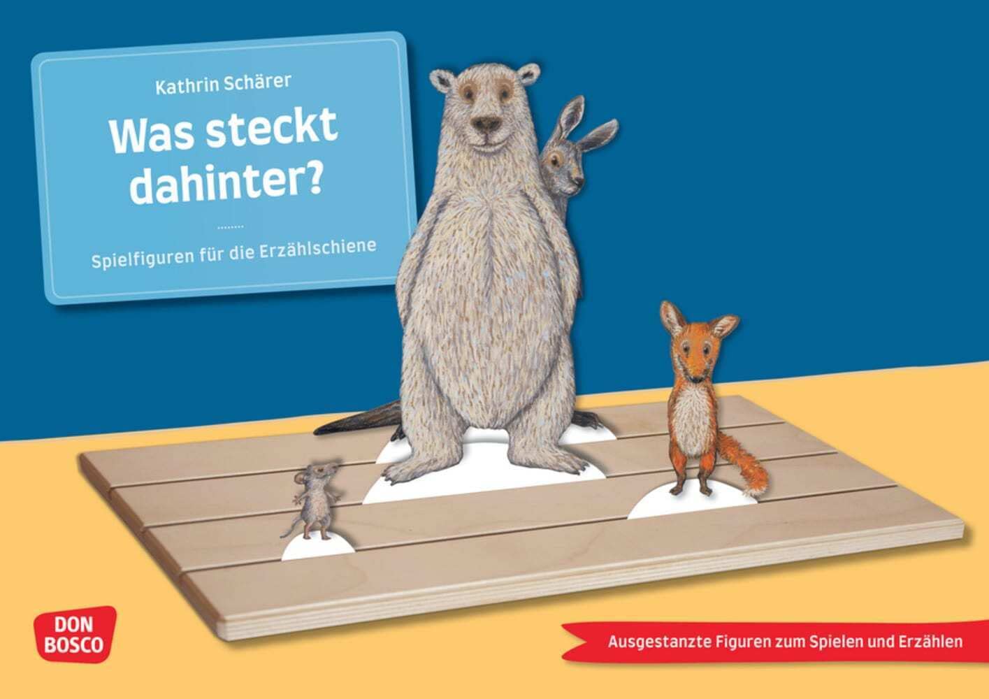 Was steckt dahinter?. Erzählschienen-Figurenset: Ausgestanzte Spielfiguren und Skript. Sprachförderung in Kindergarten und Grundschule. ... die Erzählschiene: Bilderbuch-Geschichten) Film, Art & Culture
