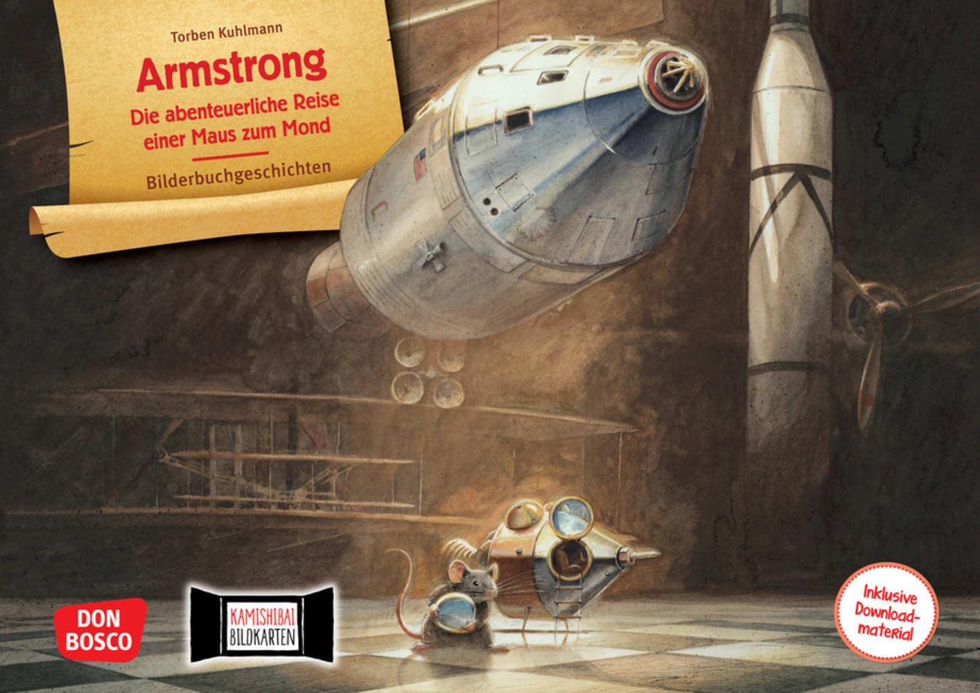 Armstrong. Die abenteuerliche Reise einer Maus zum Mond. Kamishibai Bildkartenset: Entdecken - Erzählen - Begreifen: Bilderbuchgeschichten. Sachwissen ... für unser Erzähltheater) Education & Training