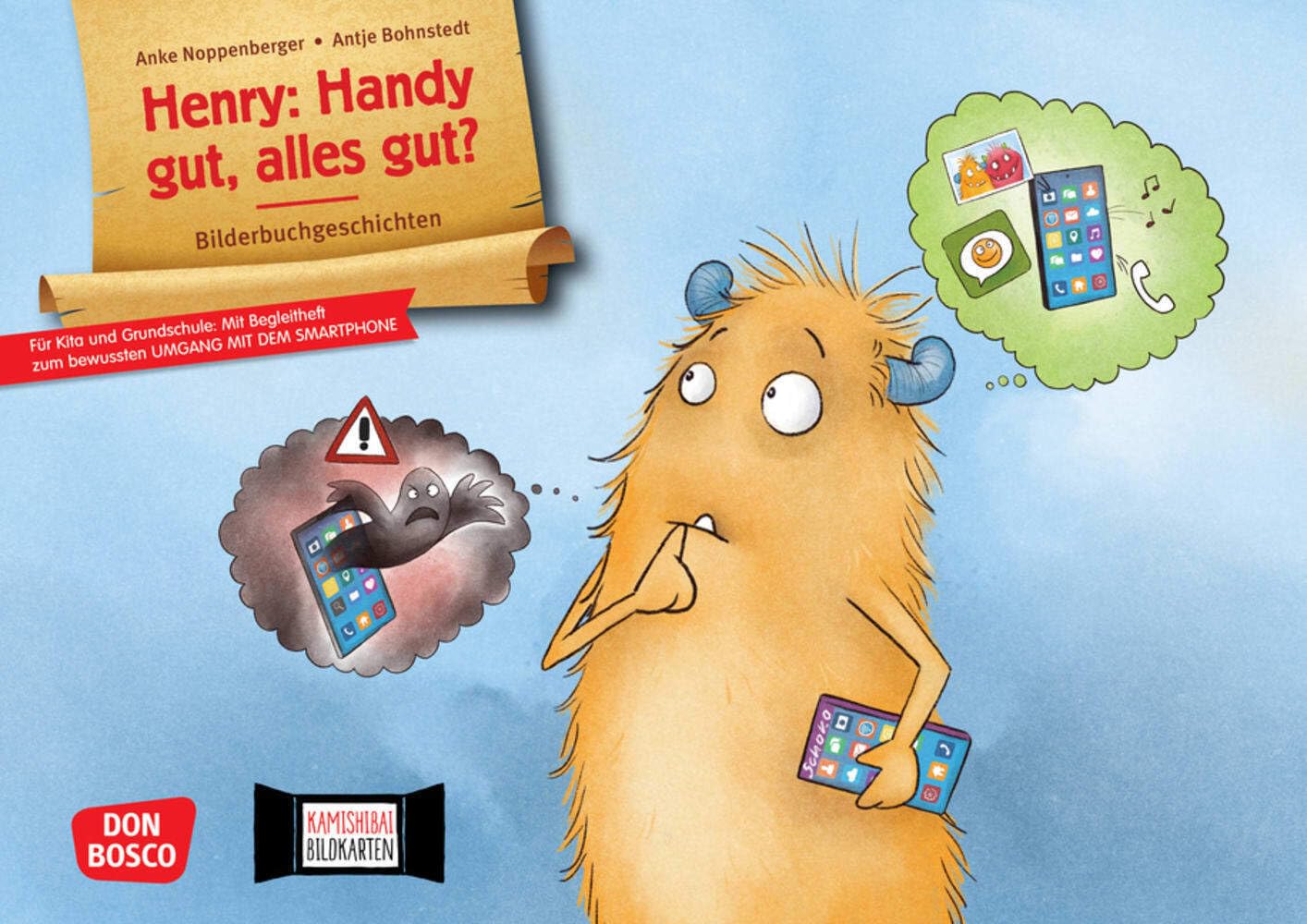 Henry: Handy gut, alles gut? Kamishibai Bildkartenset: Für Kita und Grundschule: Mit Begleitheft zum bewussten Umgang mit dem Smartphone. ... in Kita, Grundschule und Förderschule) Books