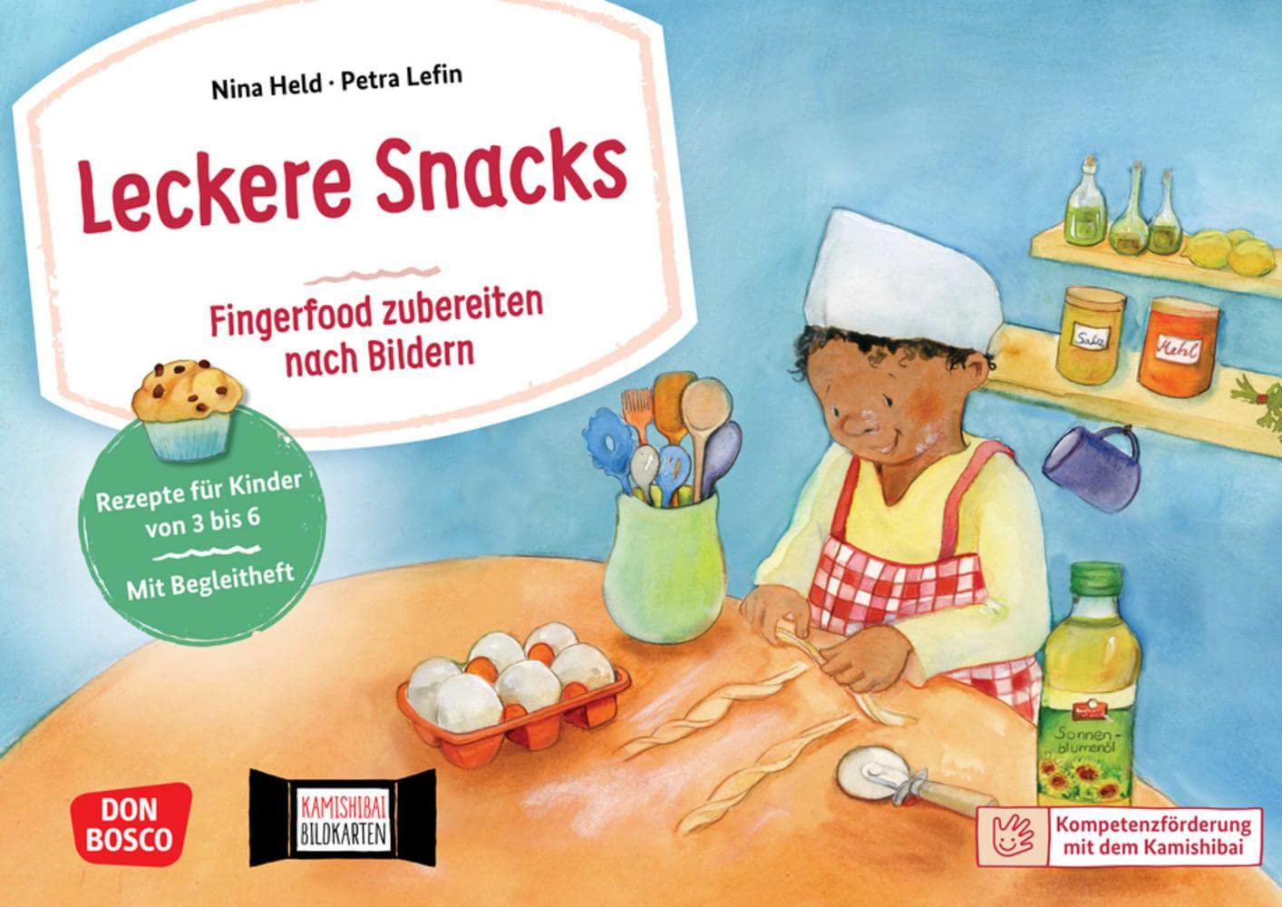 Leckere Snacks: Fingerfood zubereiten nach Bildern. Kamishibai Bildkartenset: Rezepte für Kinder von 3 bis 6. Mit Begleitheft und ... (Kompetenzförderung mit dem Kamishibai) Leisure, Home & Garden