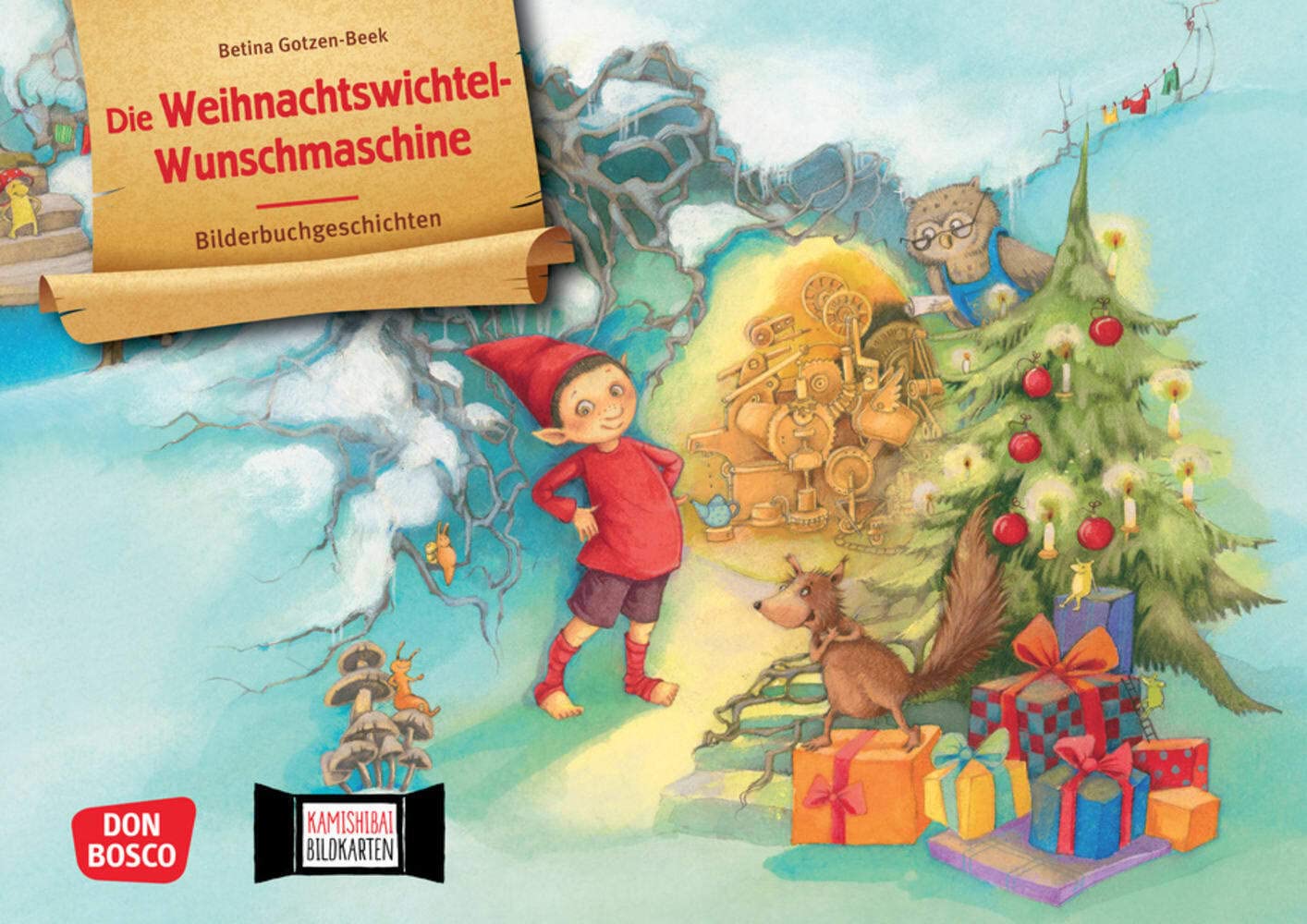 Die Weihnachtswichtel-Wunschmaschine. Kamishibai Bildkartenset: Entdecken - Erzählen - Begreifen: Bilderbuchgeschichten. Eine bezaubernde ... für unser Erzähltheater) Film, Art & Culture